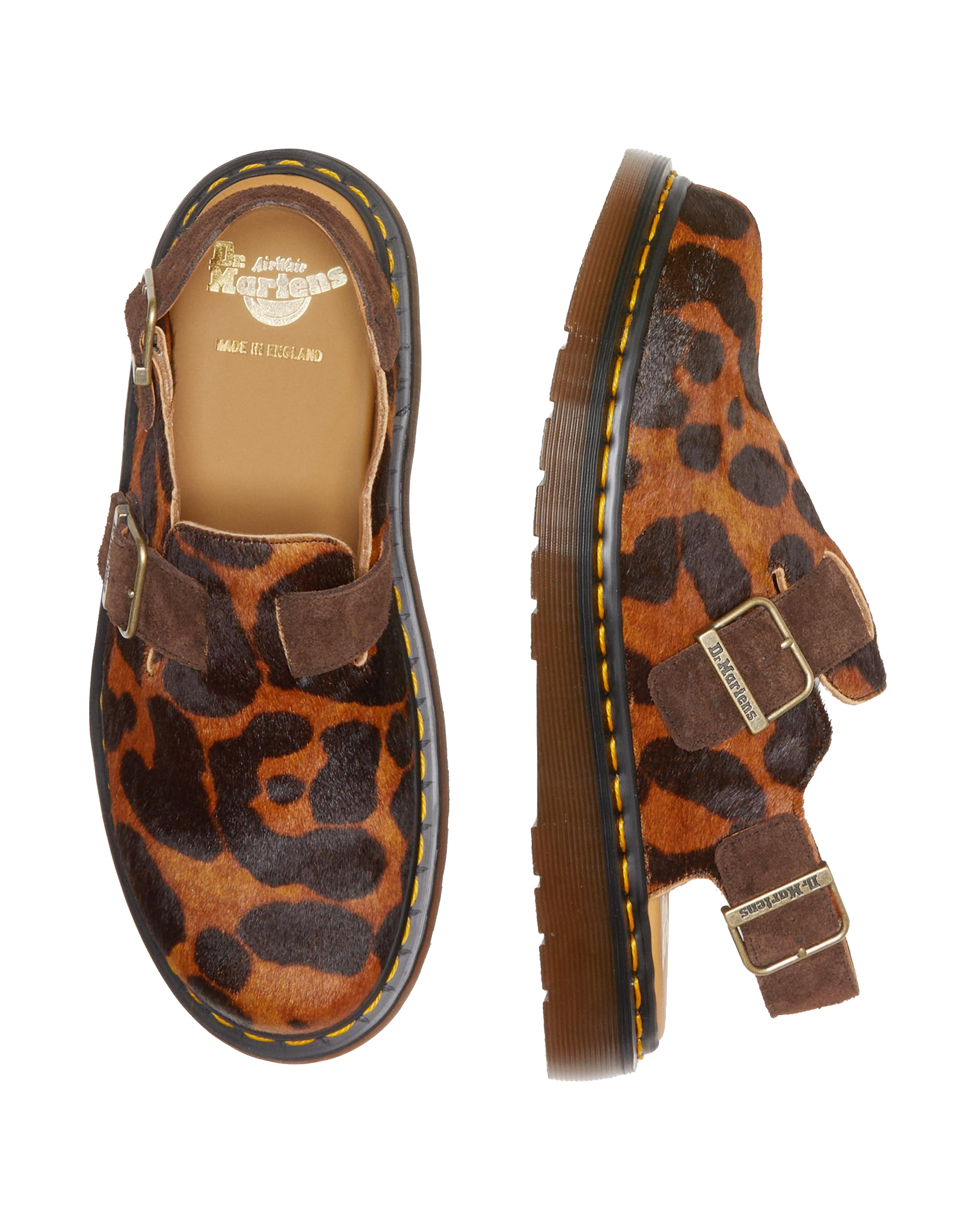 Jorge Made in England Hair On Slingback Mule