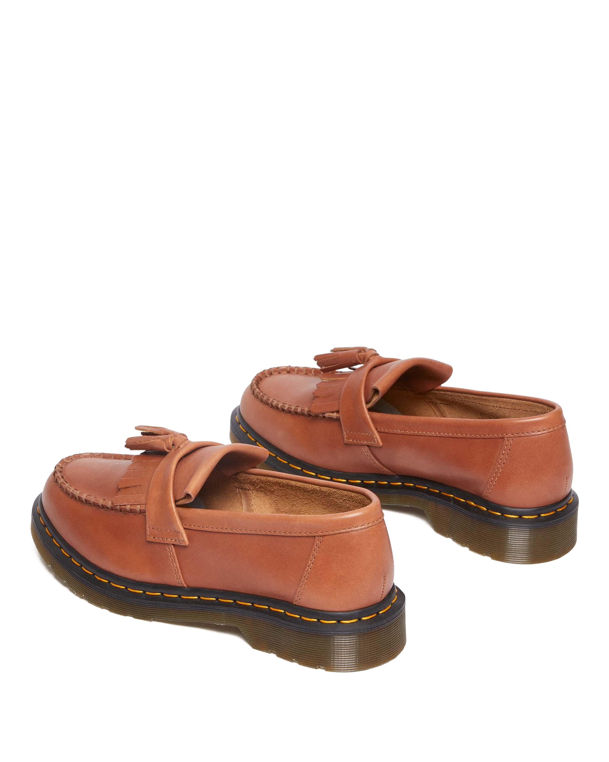 Adrian Carrara Leather Tassel Loafers