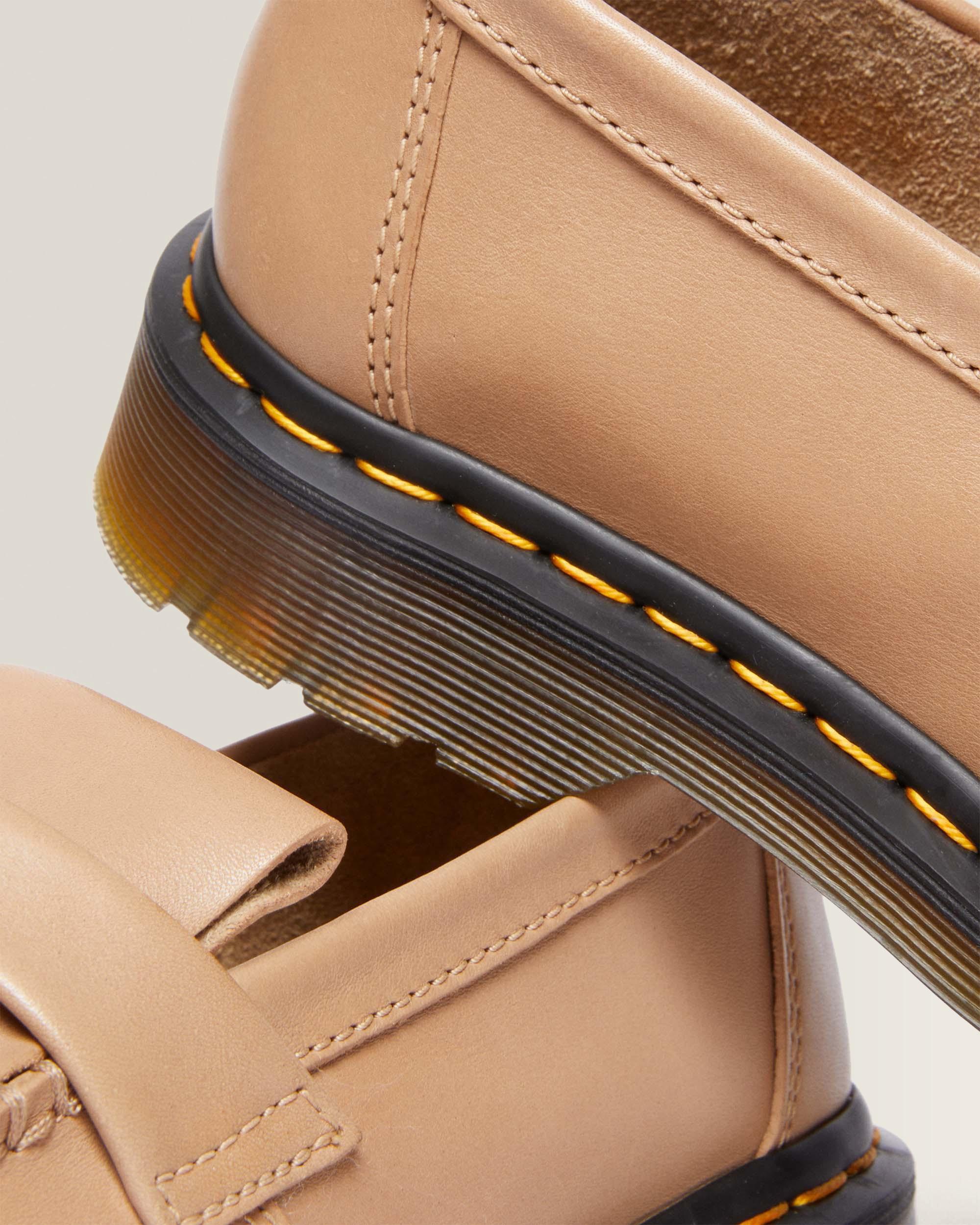 Adrian Carrara Leather Tassel Loafers