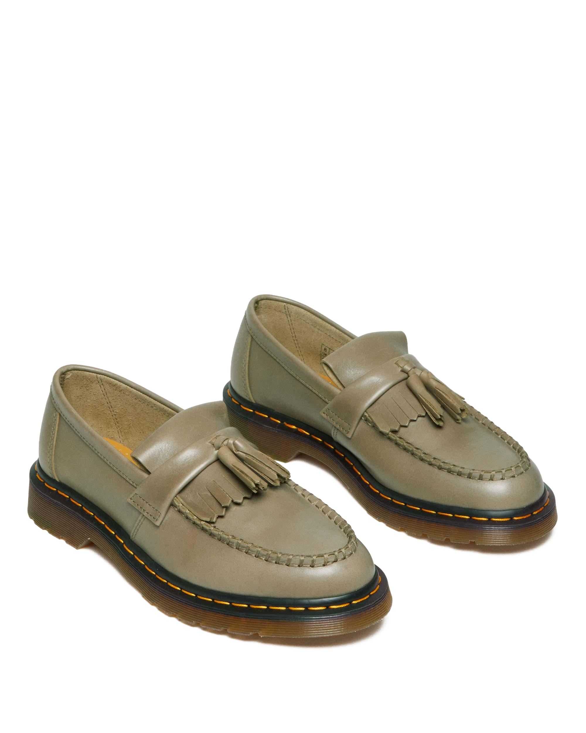 Adrian Carrara Leather Tassel Loafers