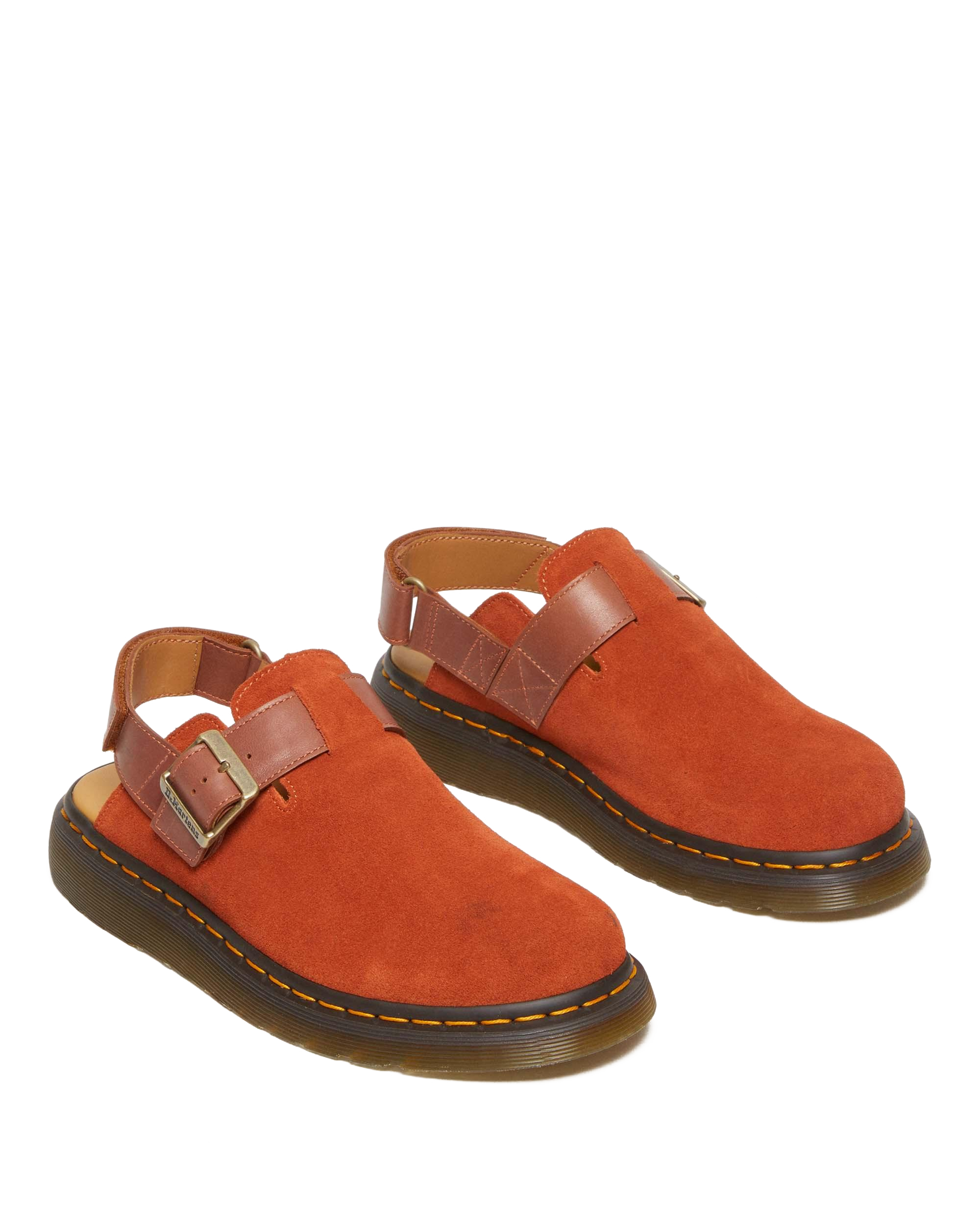 Jorge II Suede & Leather Slingback Mules