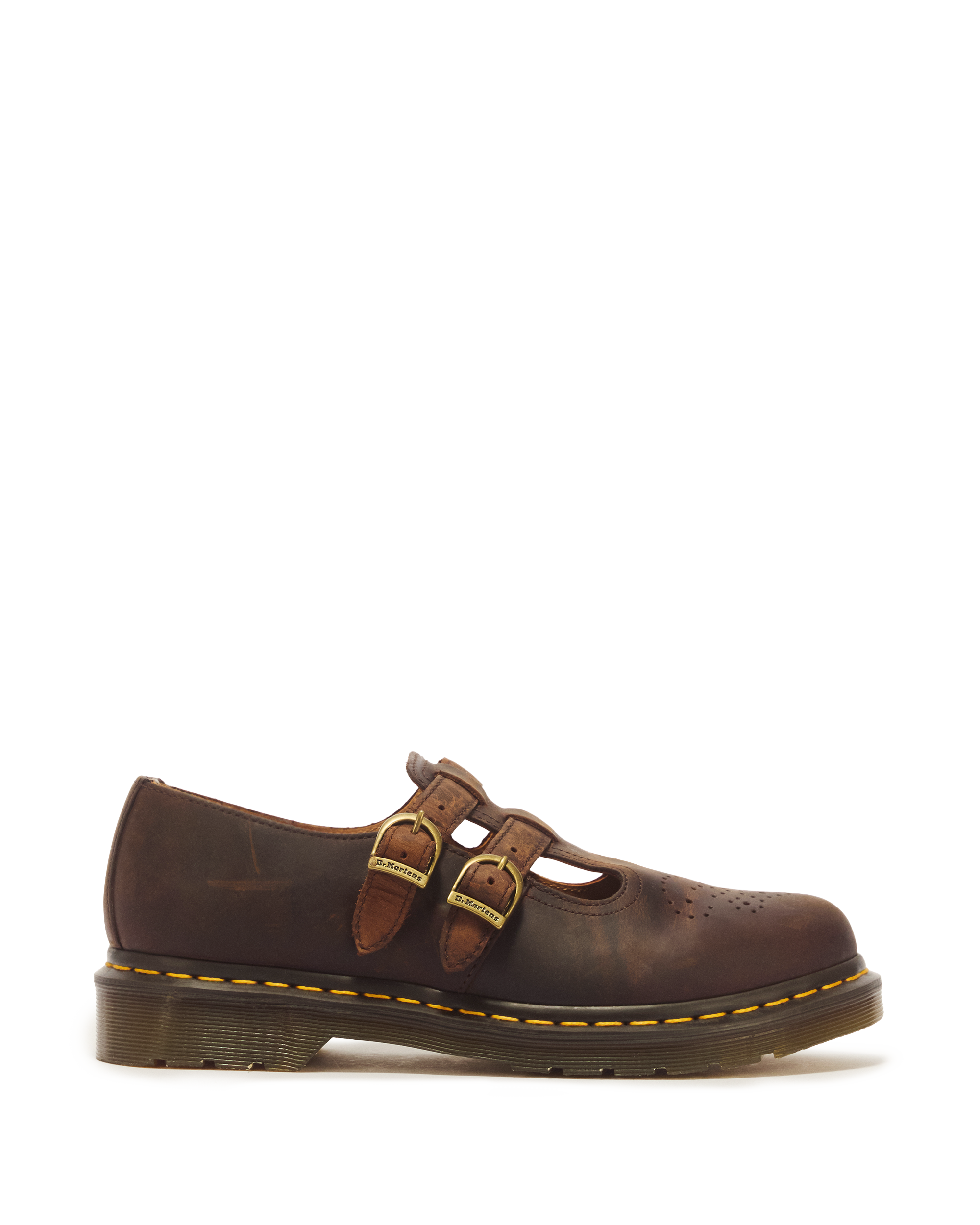 8065 Crazy Horse Leather Mary Jane Shoes