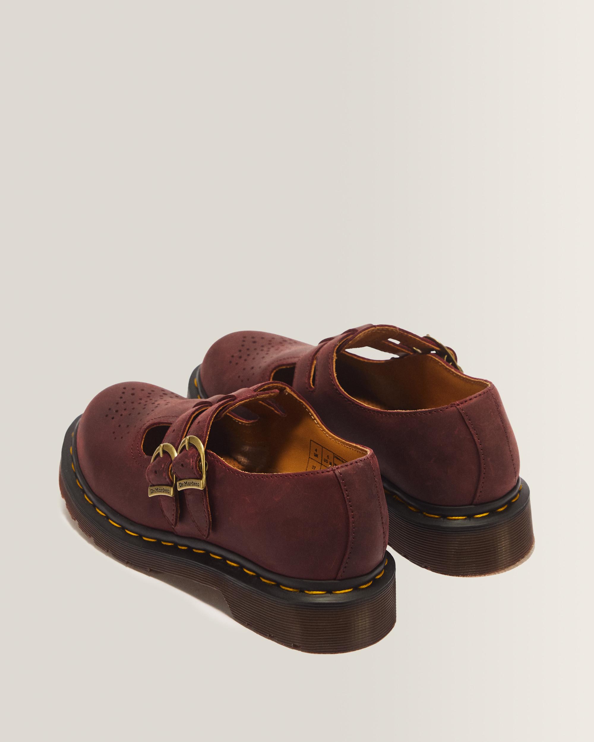 8065 Crazy Horse Leather Mary Jane Shoes