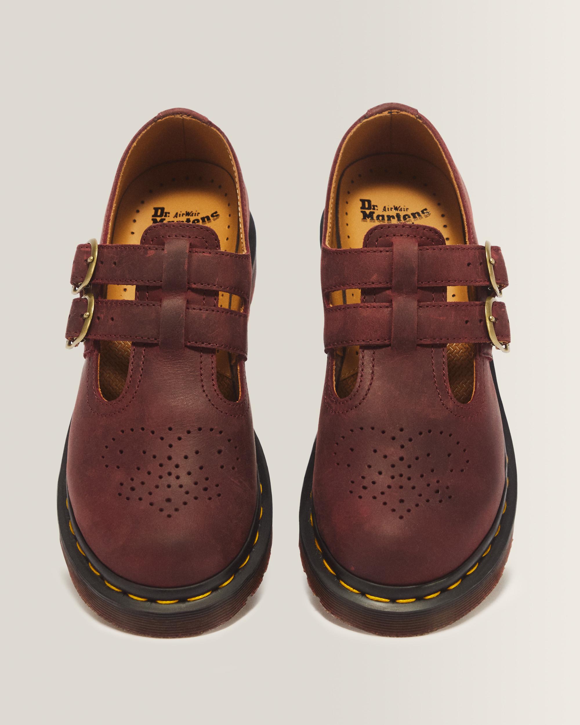8065 Crazy Horse Leather Mary Jane Shoes