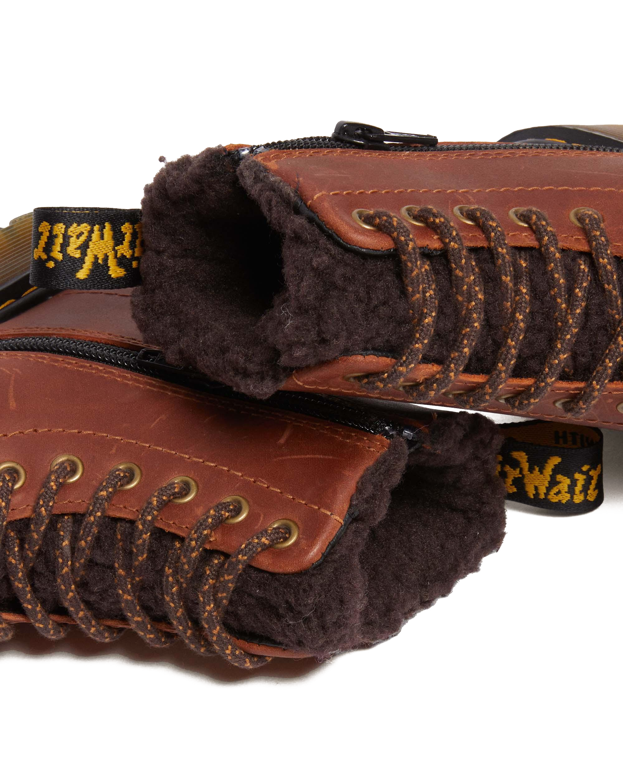 1460 Serena Junior 8 Eye Republic WP Leather Lace Up Boots