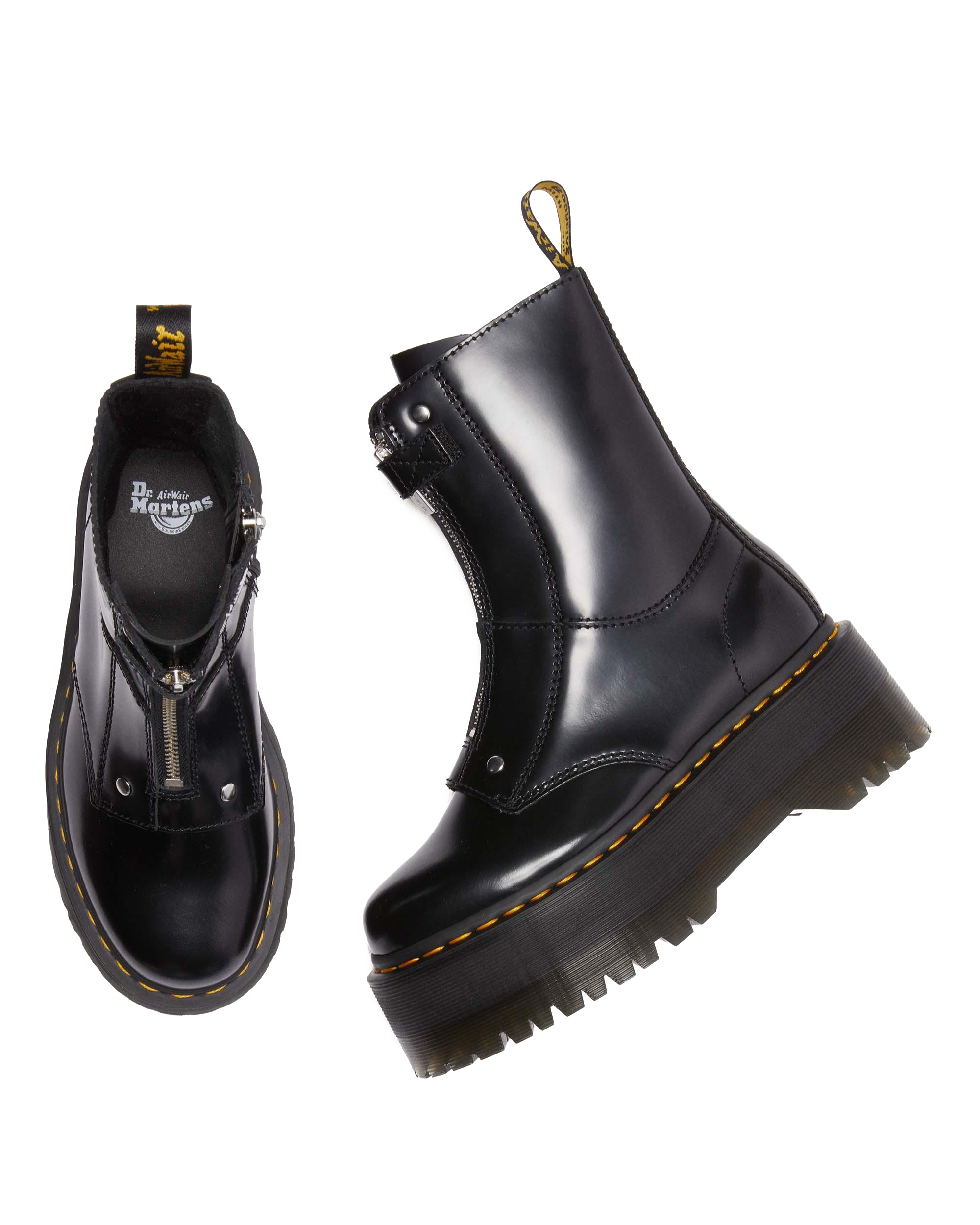 Jetta Hi Max Leather Platform Boots
