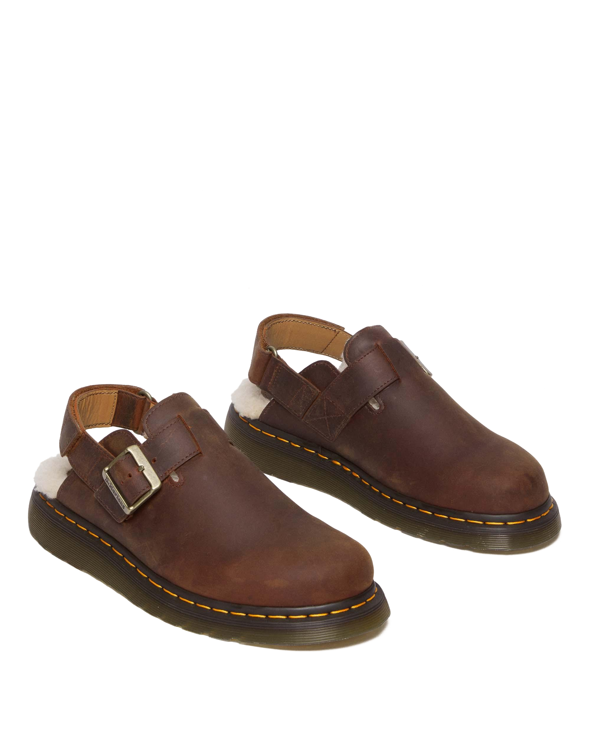 Jorge II Faux Fur Lined Slingback Mules