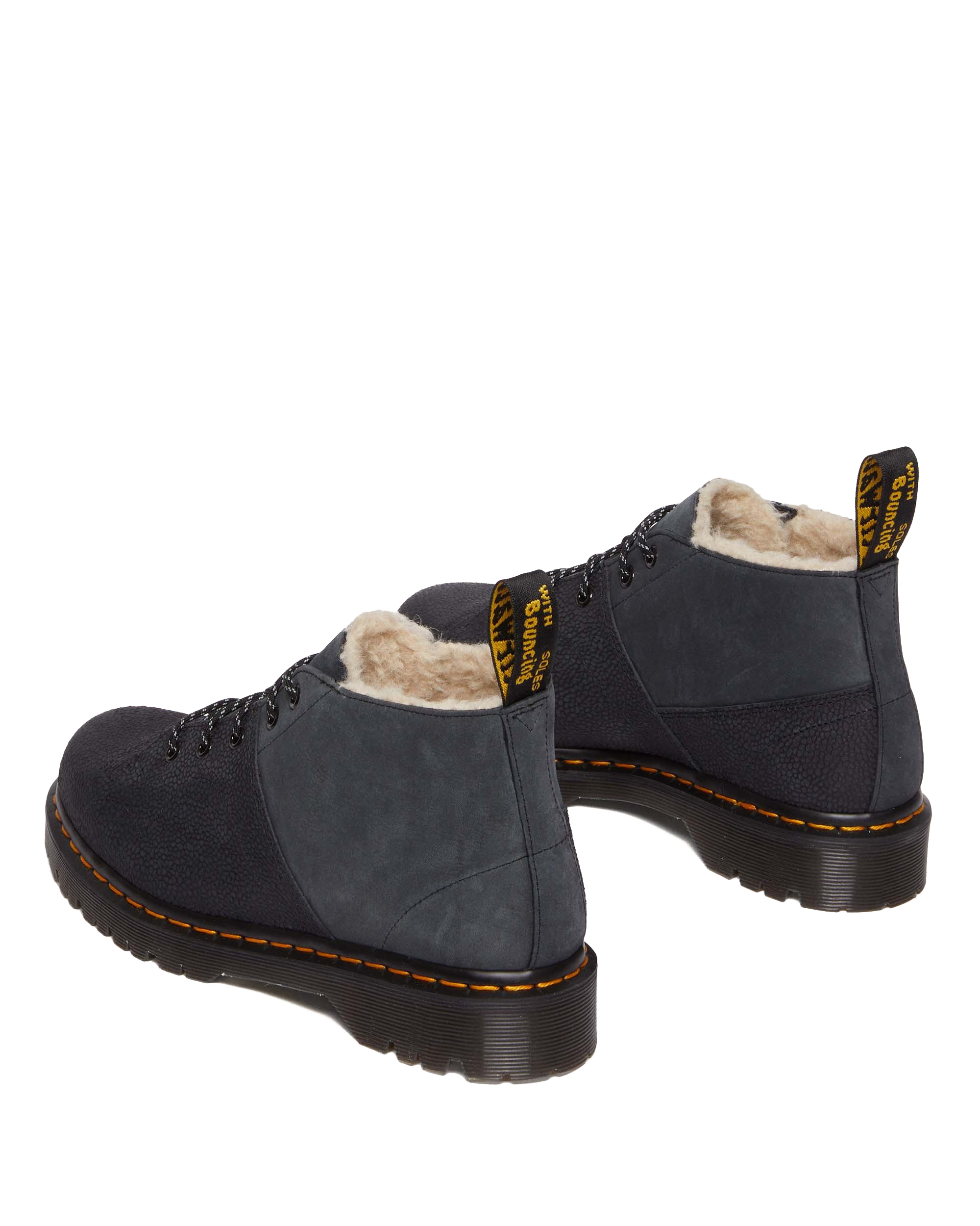 Church Nubuck & Pebble Leather Monkey Boots