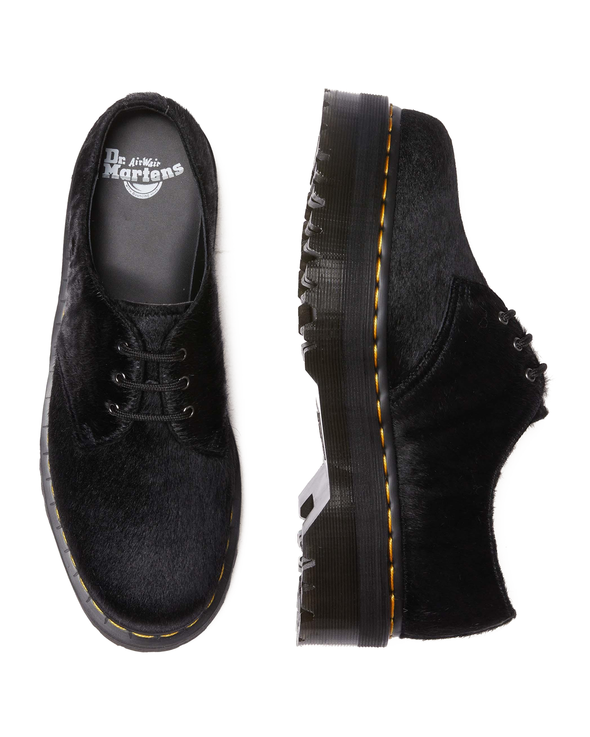 1461 Hair-On Platform Shoes