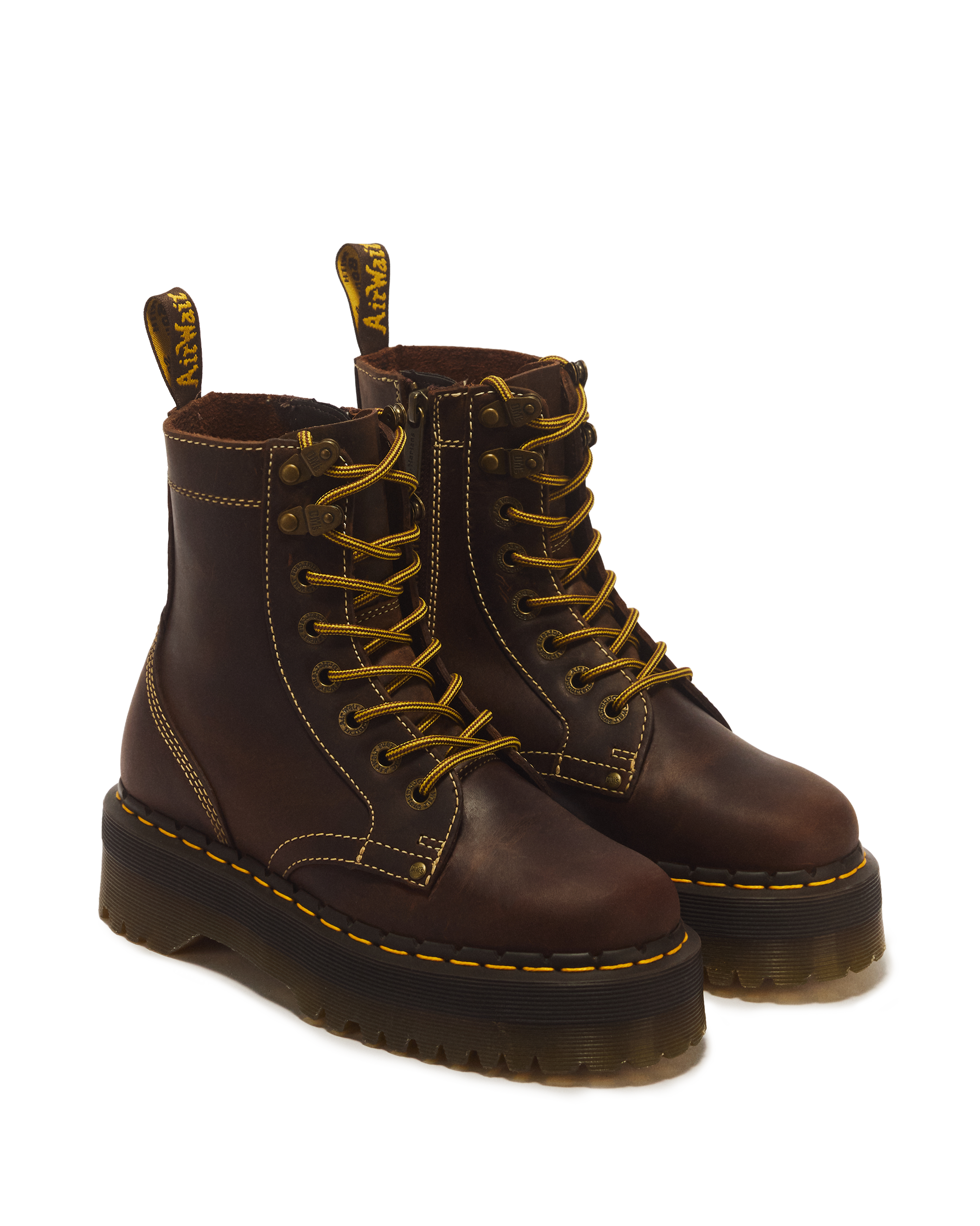 Jadon Boot Arc Crazy Horse Platforms