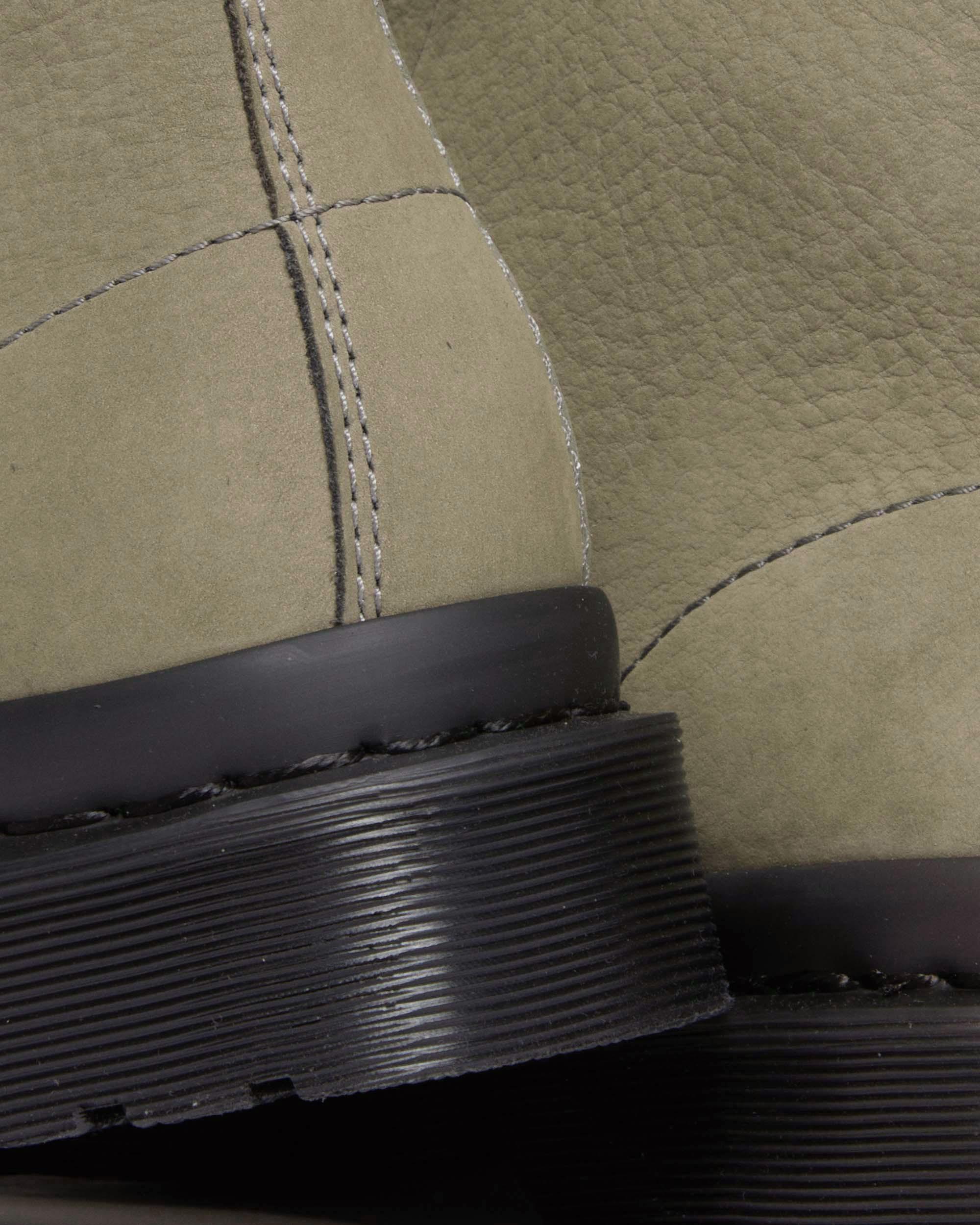 1460 Milled Nubuck Leather Lace Up Boots