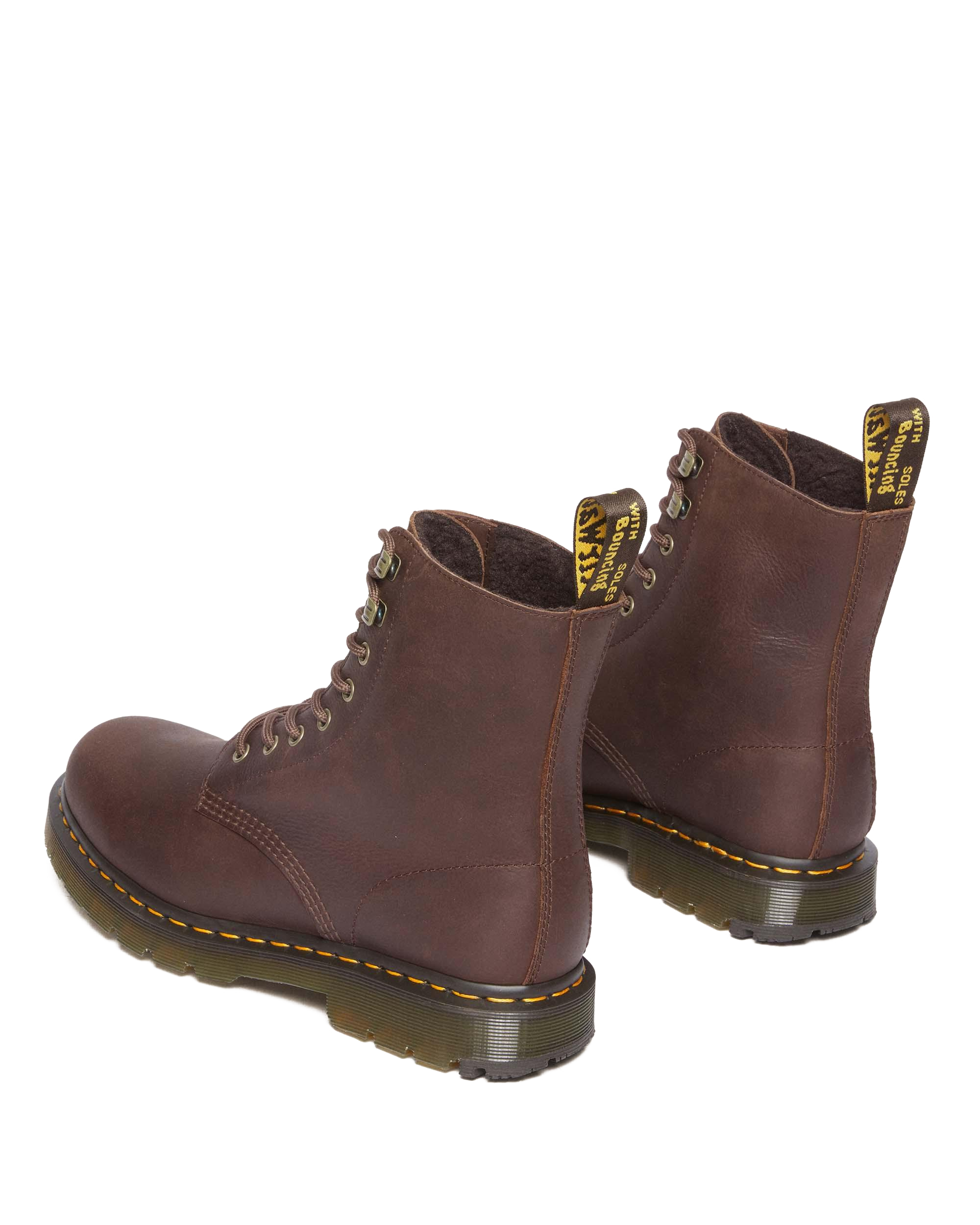 1460 Wintergrip Outlaw Leather Lace Up Boots