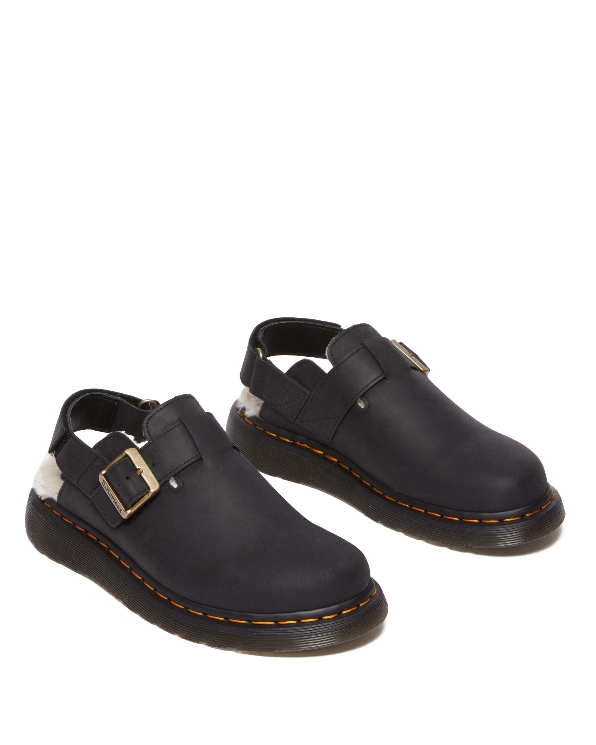 Jorge II Faux Fur Lined Slingback Mules
