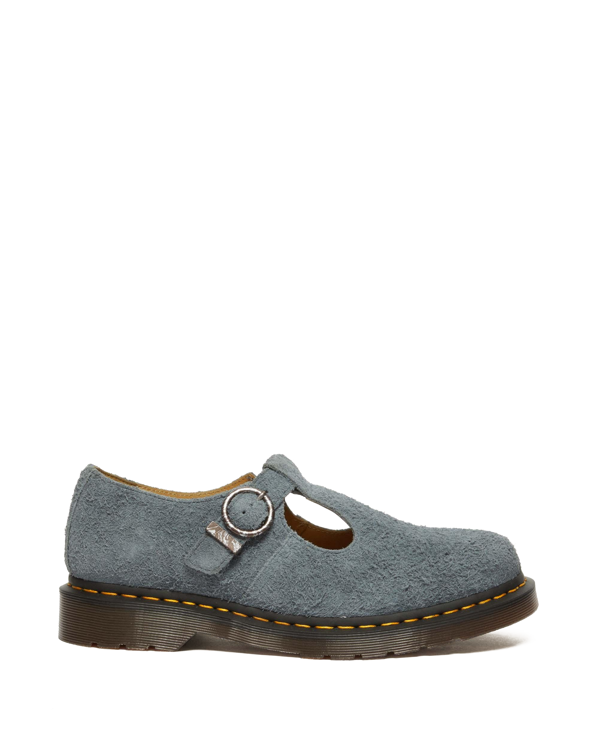 T-Bar Suede Mary Jane Shoes