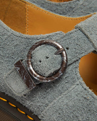 T-Bar Suede Mary Jane Shoes