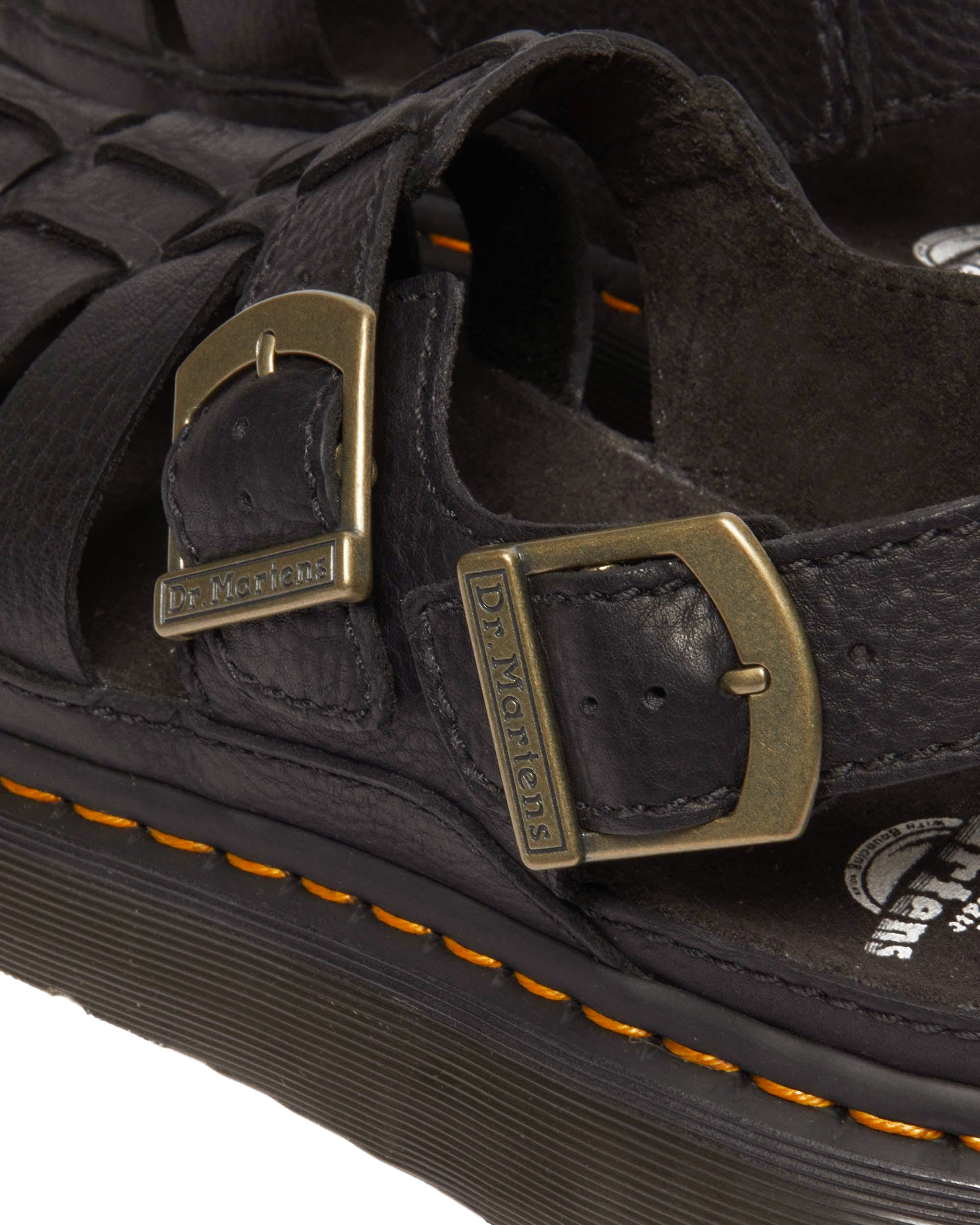 Wrenlie Grizzly Leather Fisherman Sandals