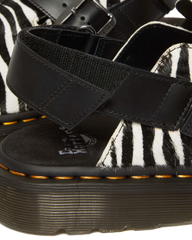 Jorge II Hair-on Animal Print Slingback Mules