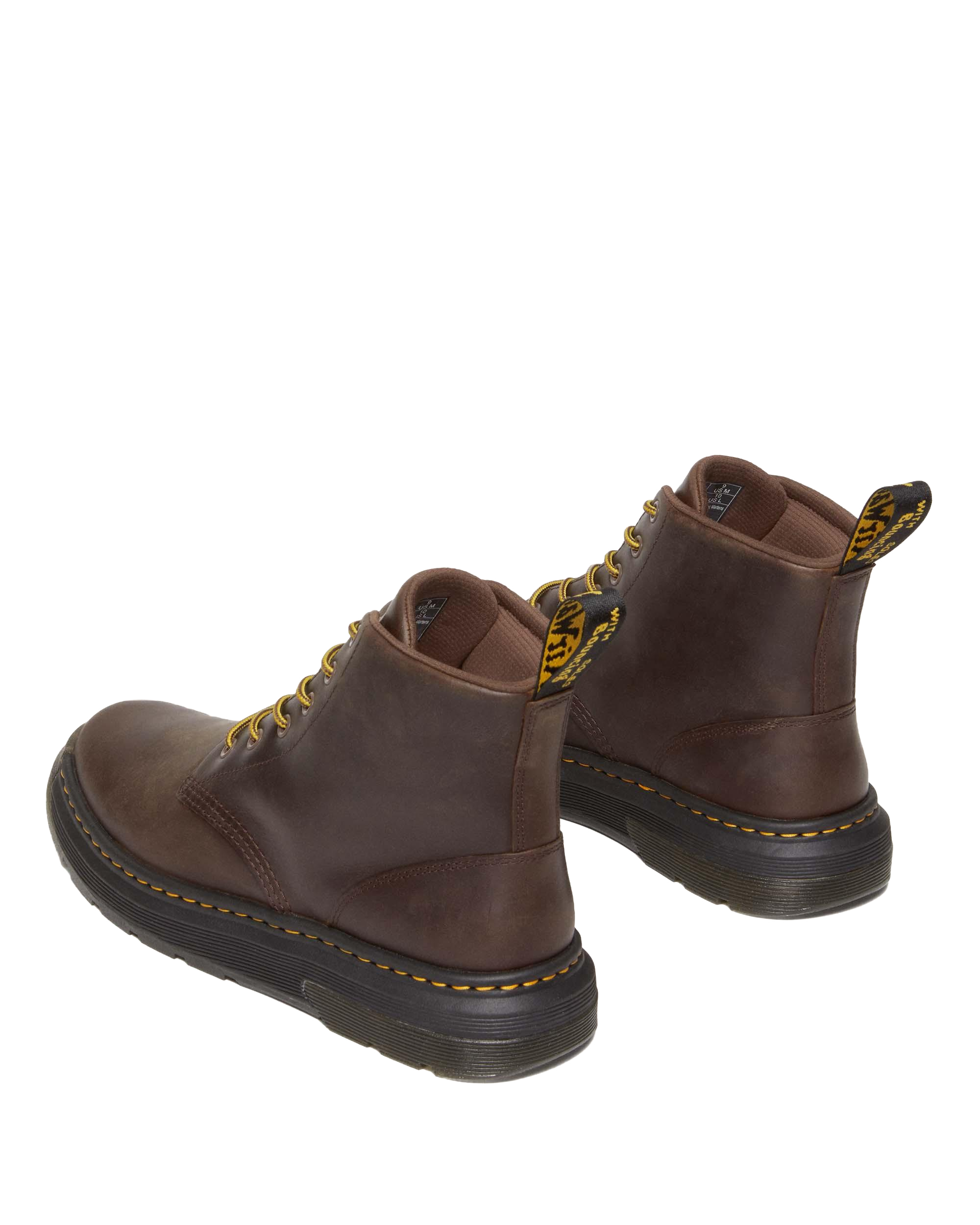 Crewson Crazy Horse Leather Casual Chukka Boots