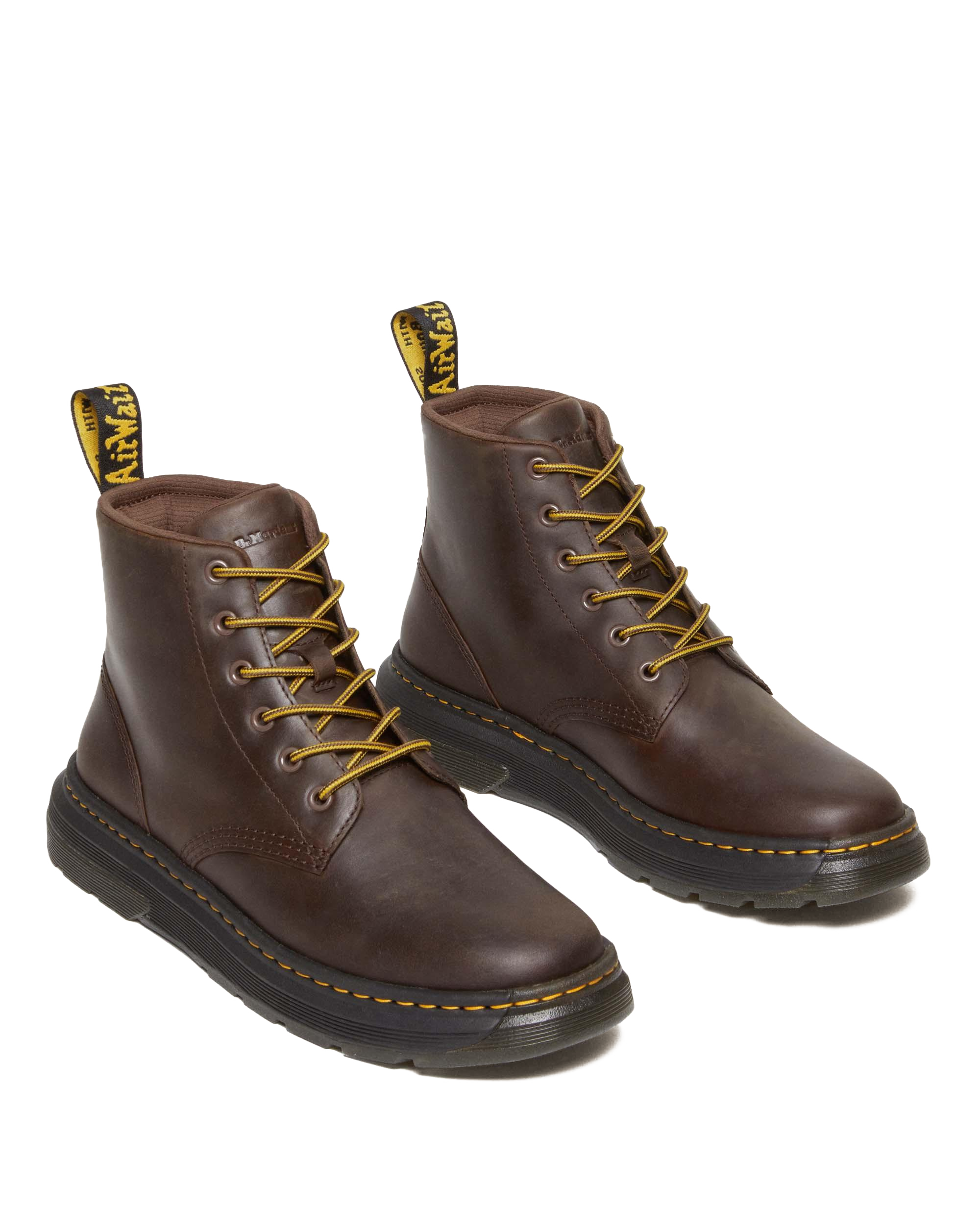 Crewson Crazy Horse Leather Casual Chukka Boots