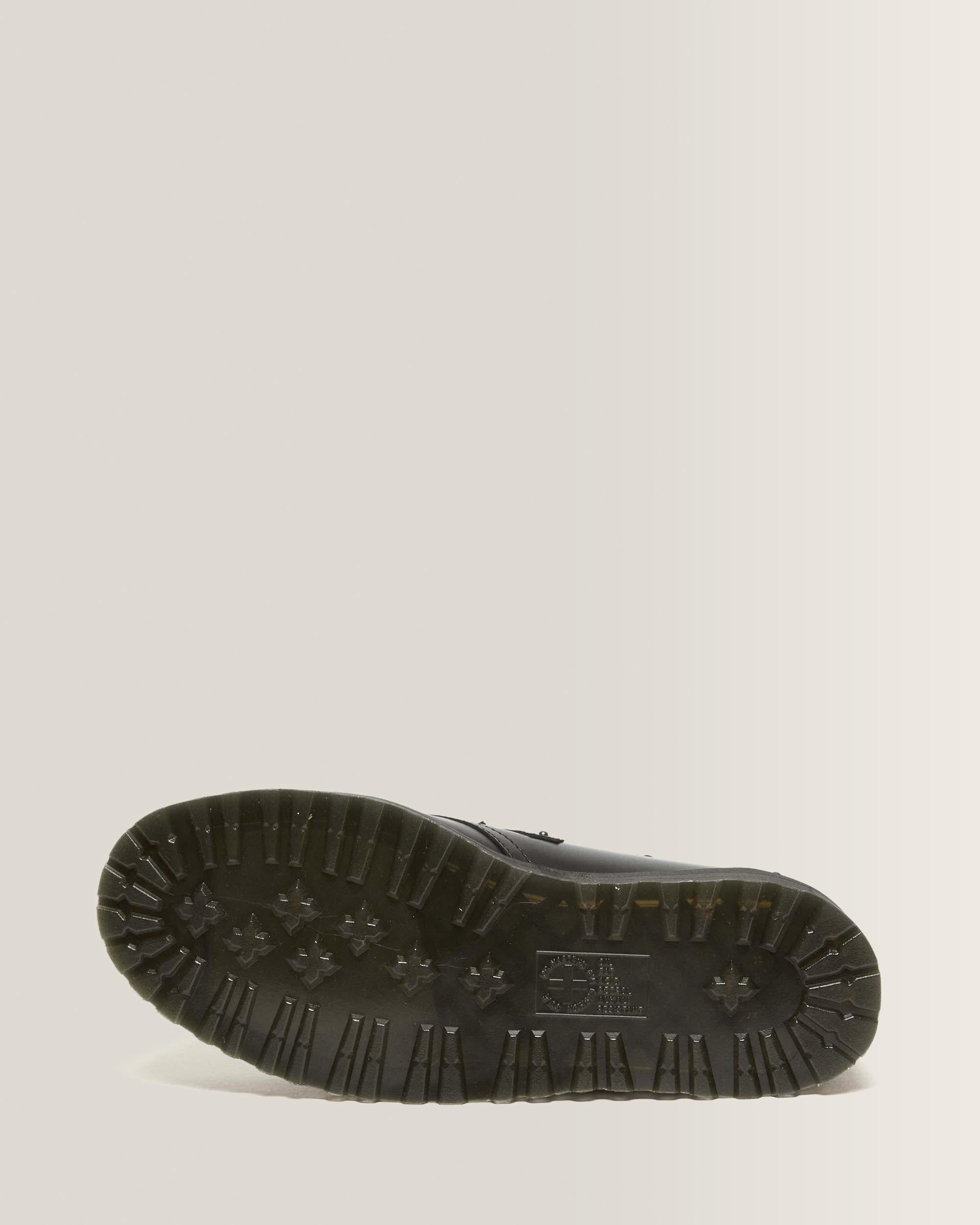 Ramsey Woven Smooth Leather Platform Creepers