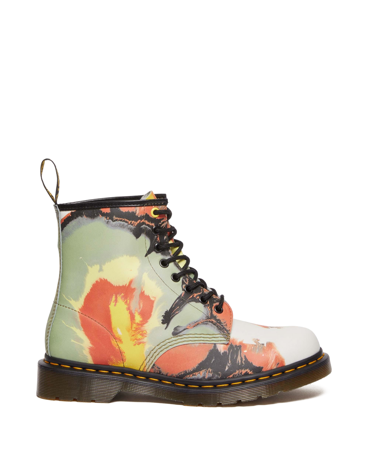 1460 Tate 'Volcanic Flare' Leather Lace Up Boots