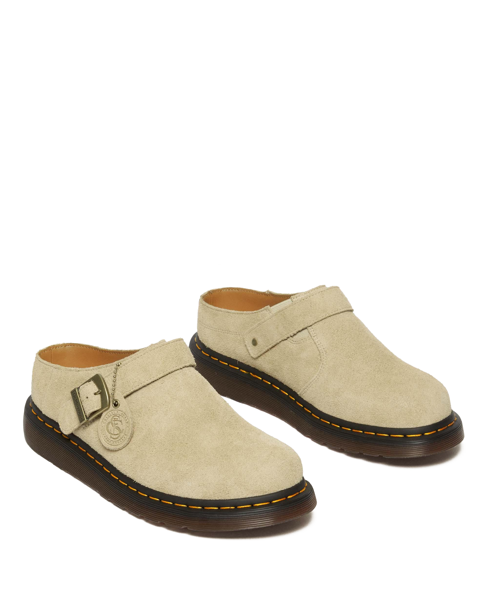 Isham Desert Oasis Suede Mules