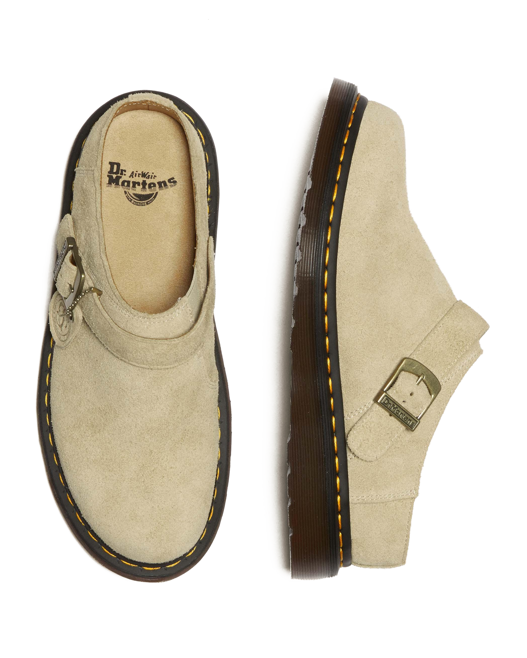 Isham Desert Oasis Suede Mules