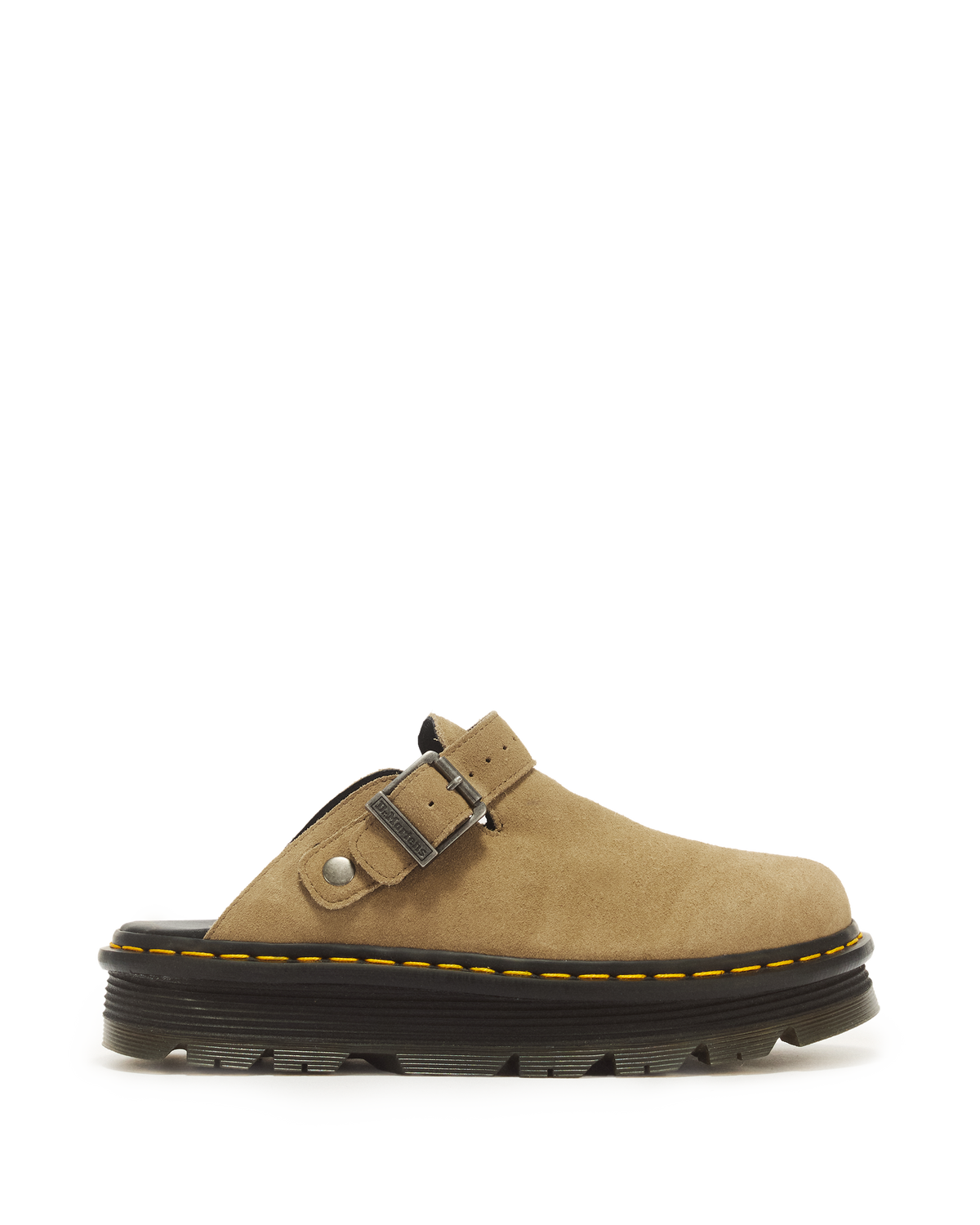 Zebzag Suede Casual Slingback Platform Mules