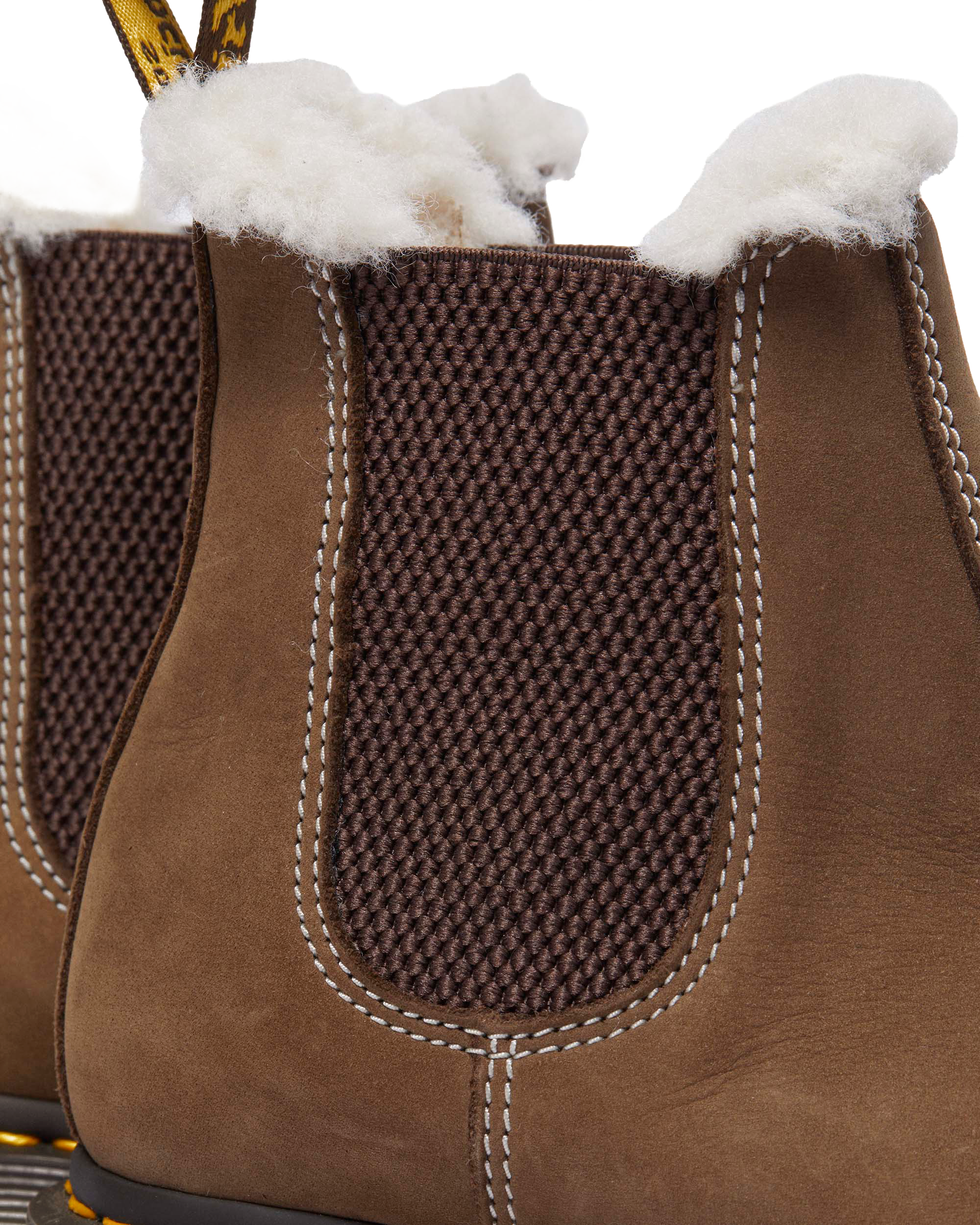 2976 Bex Faux Fur-Lined Platform Chelsea Boots