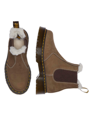 2976 Bex Faux Fur-Lined Platform Chelsea Boots