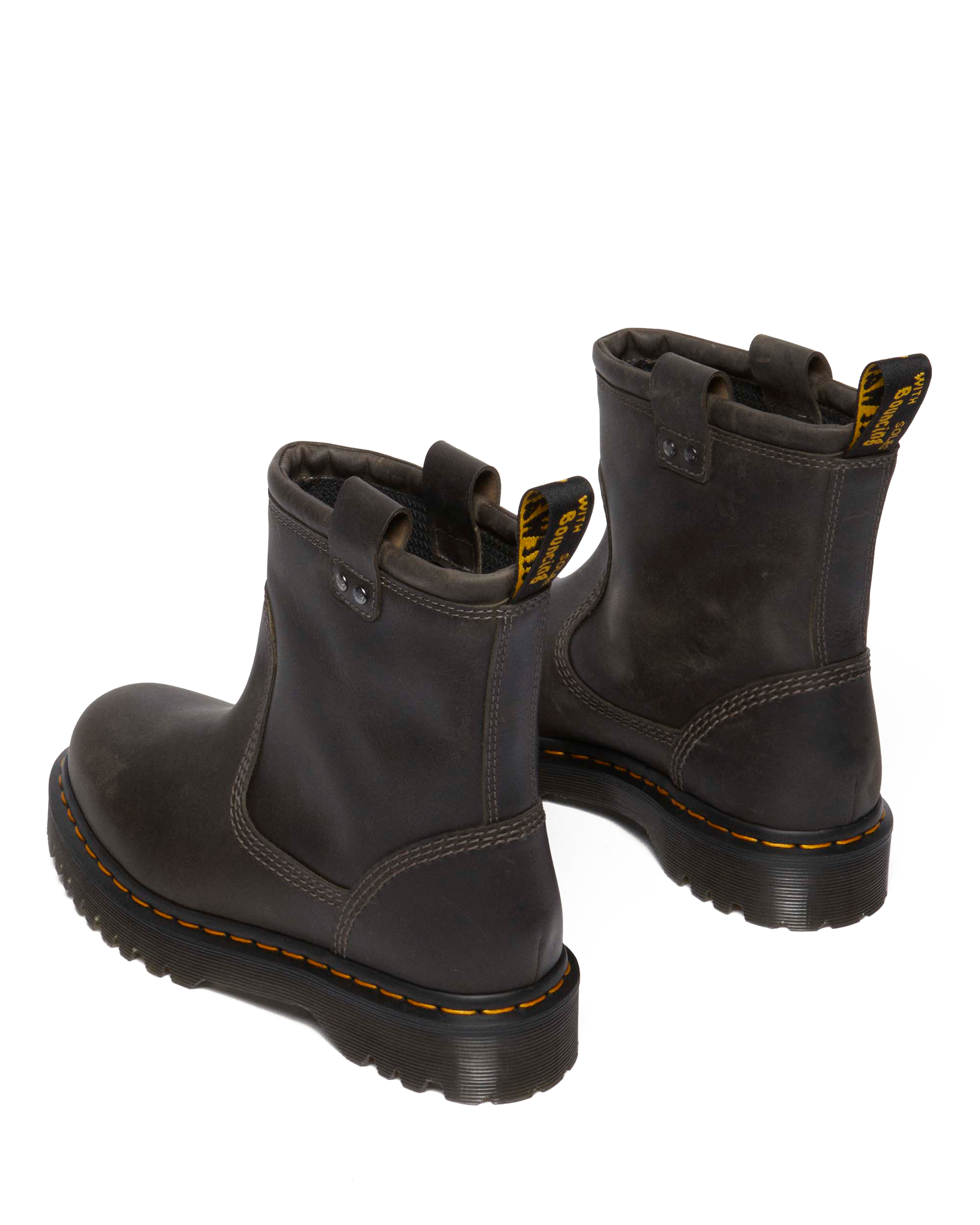 Anistone Lo Leather Biker Boots
