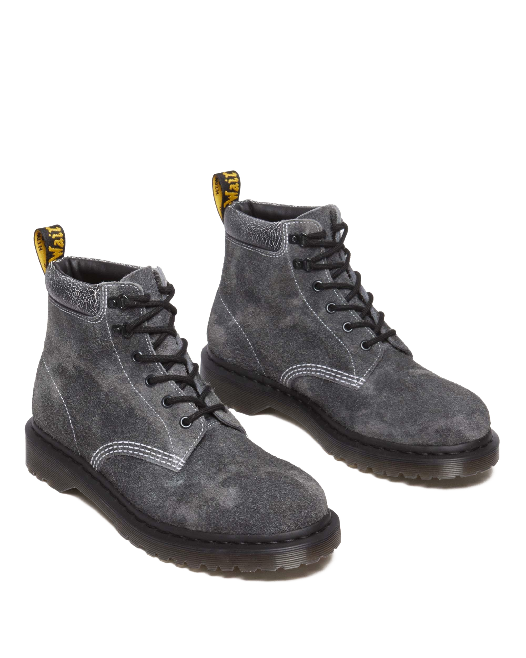 939 Stonewashed Suede Lace Up Boots
