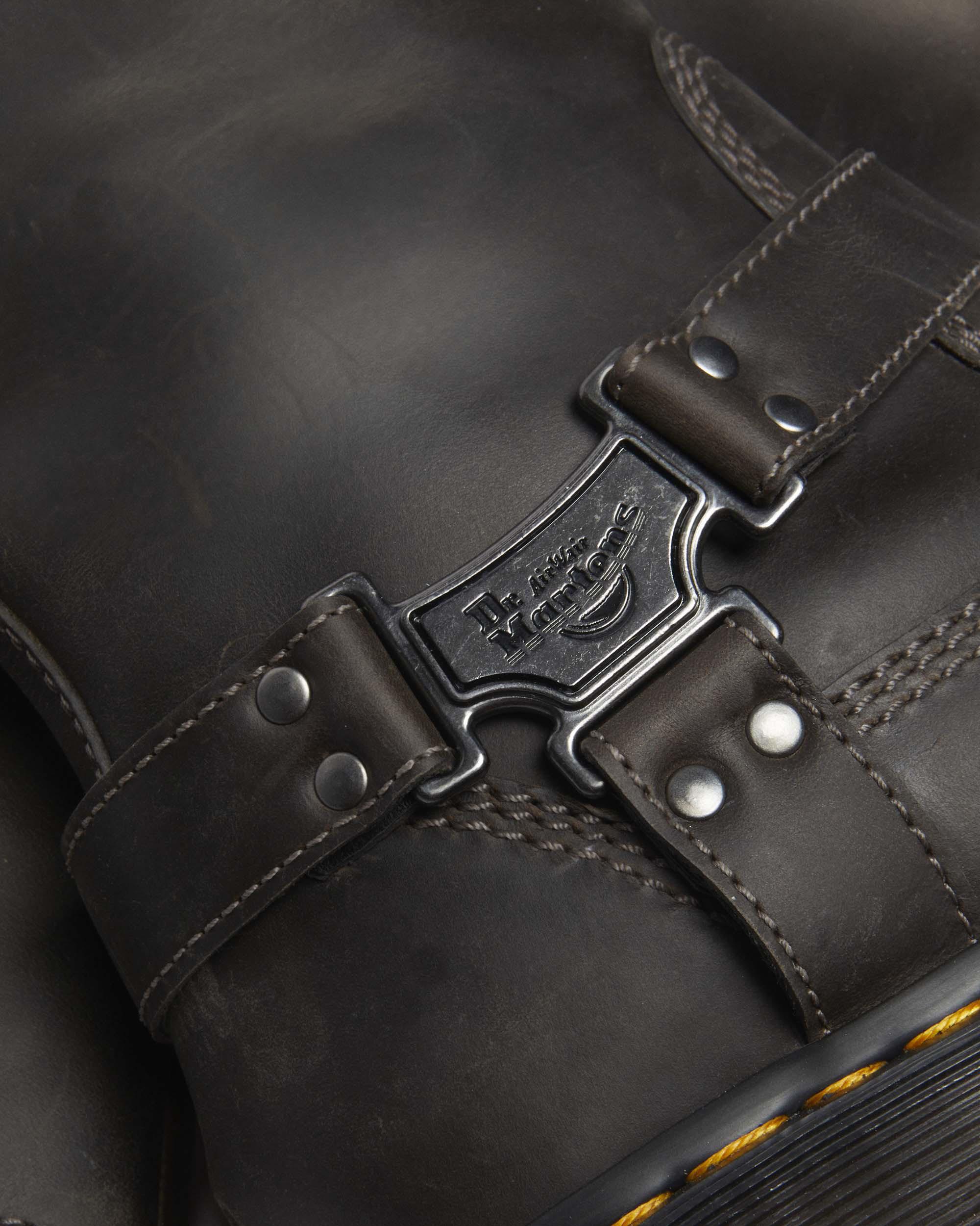 Anistone Hi Leather Biker Boots