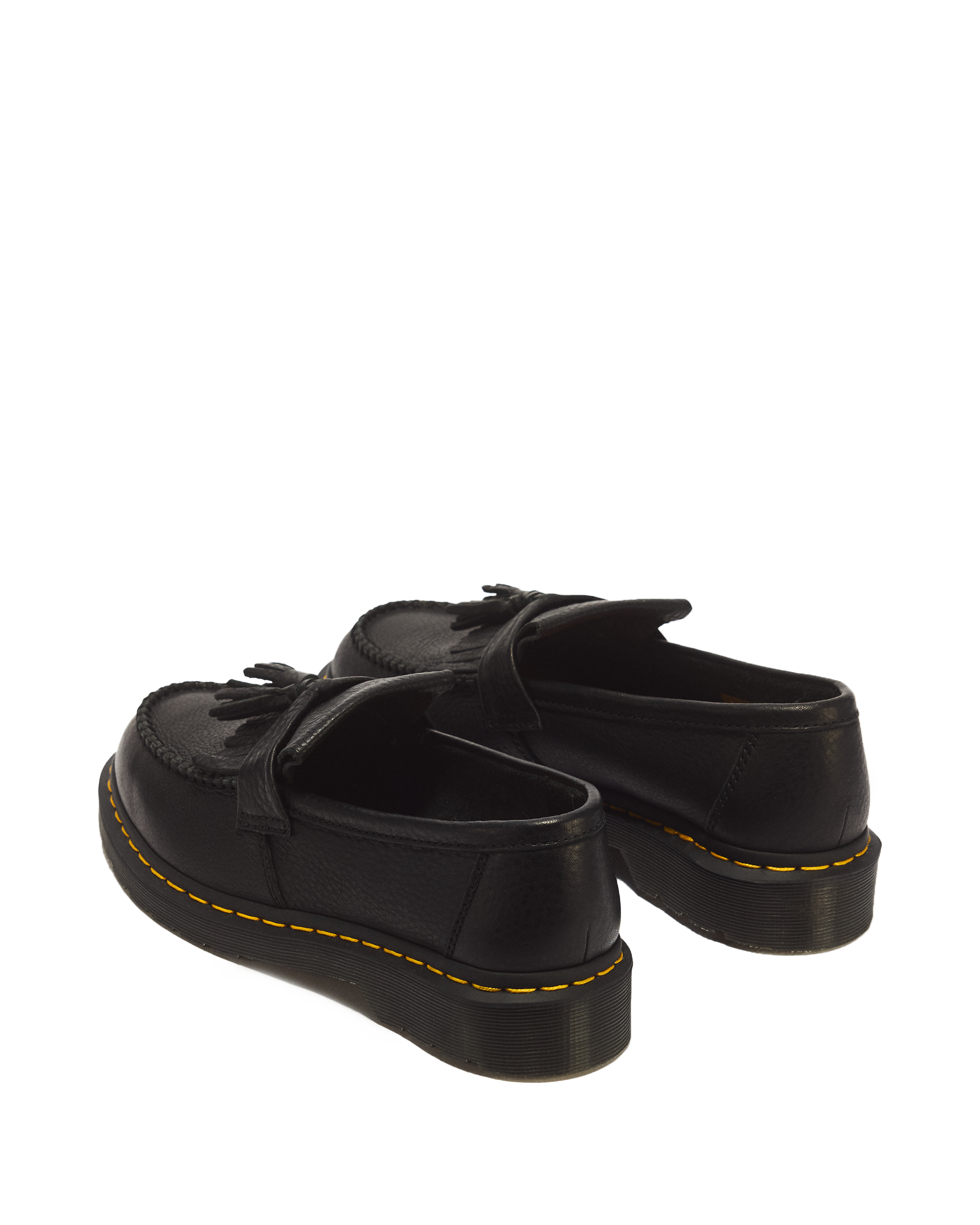 Adrian Yellow Stitch Ambassador Leather Loafers