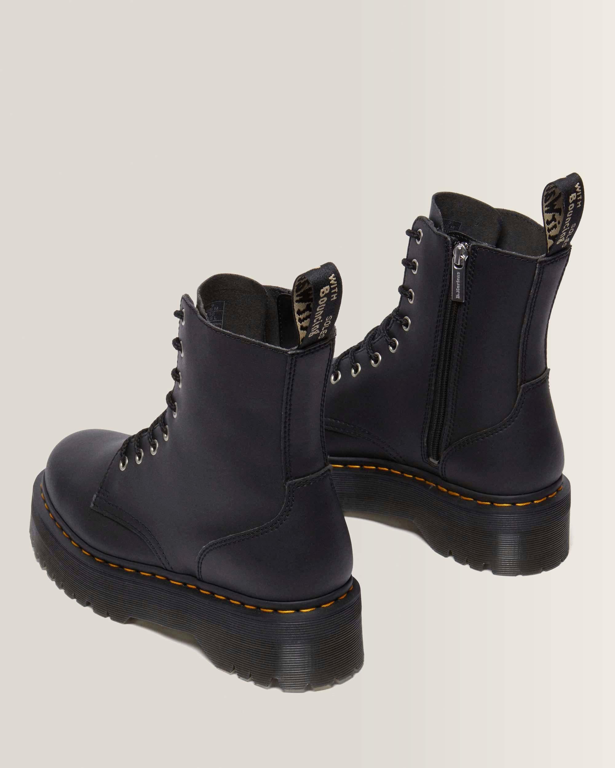 Jadon Boot Genix Nappa Reclaimed Leather Platforms