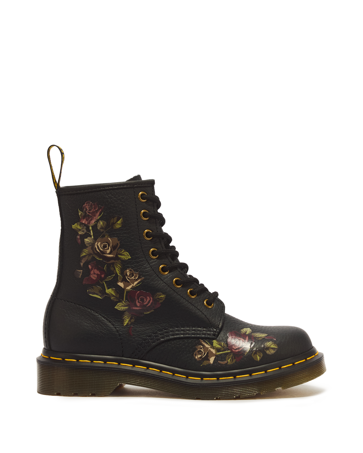1460 Women's Decayed Roses Lace Up Boots
