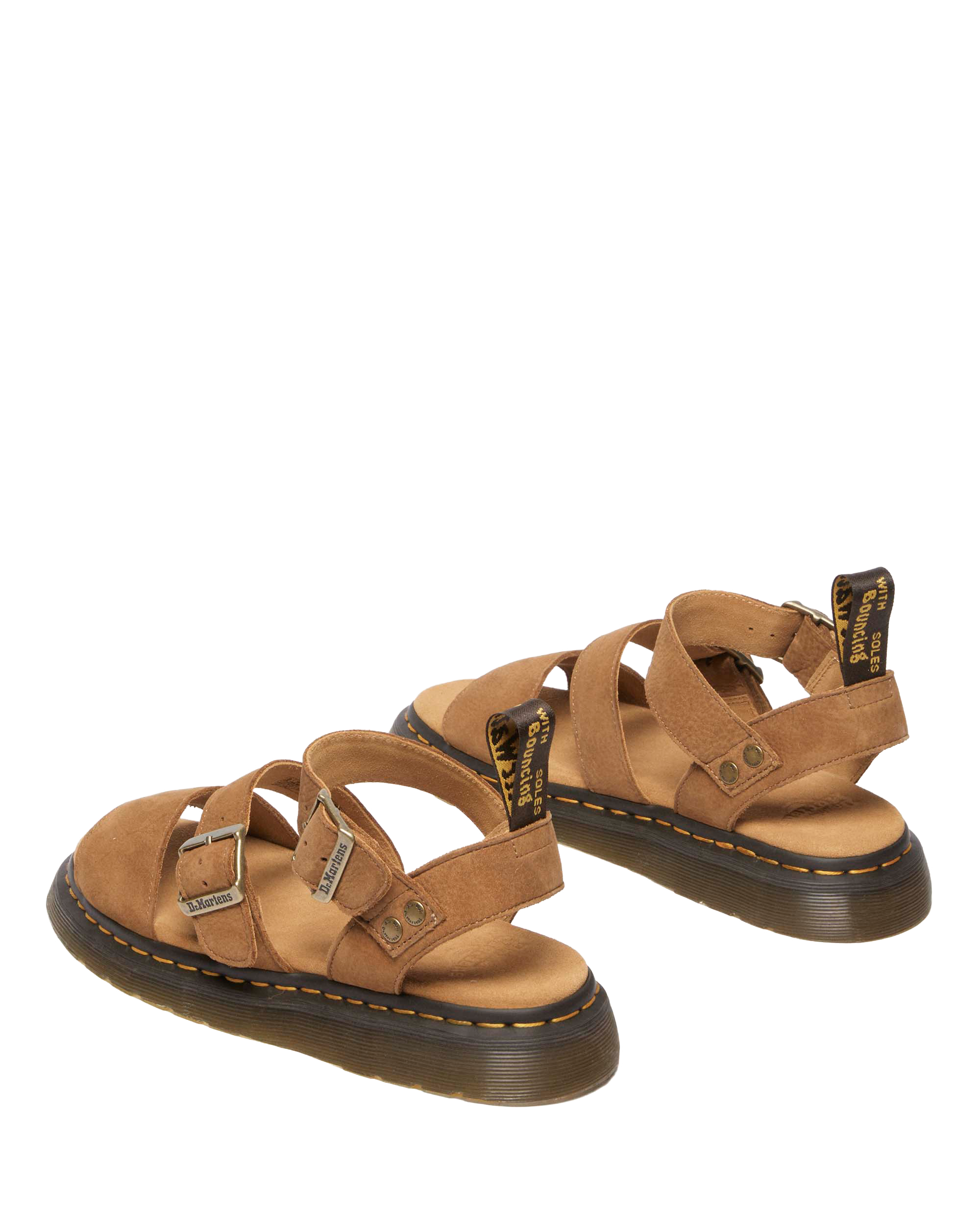 Gryphon Tumbled Nubuck sandals
