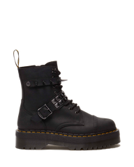 Jadon Spike leather platform boots