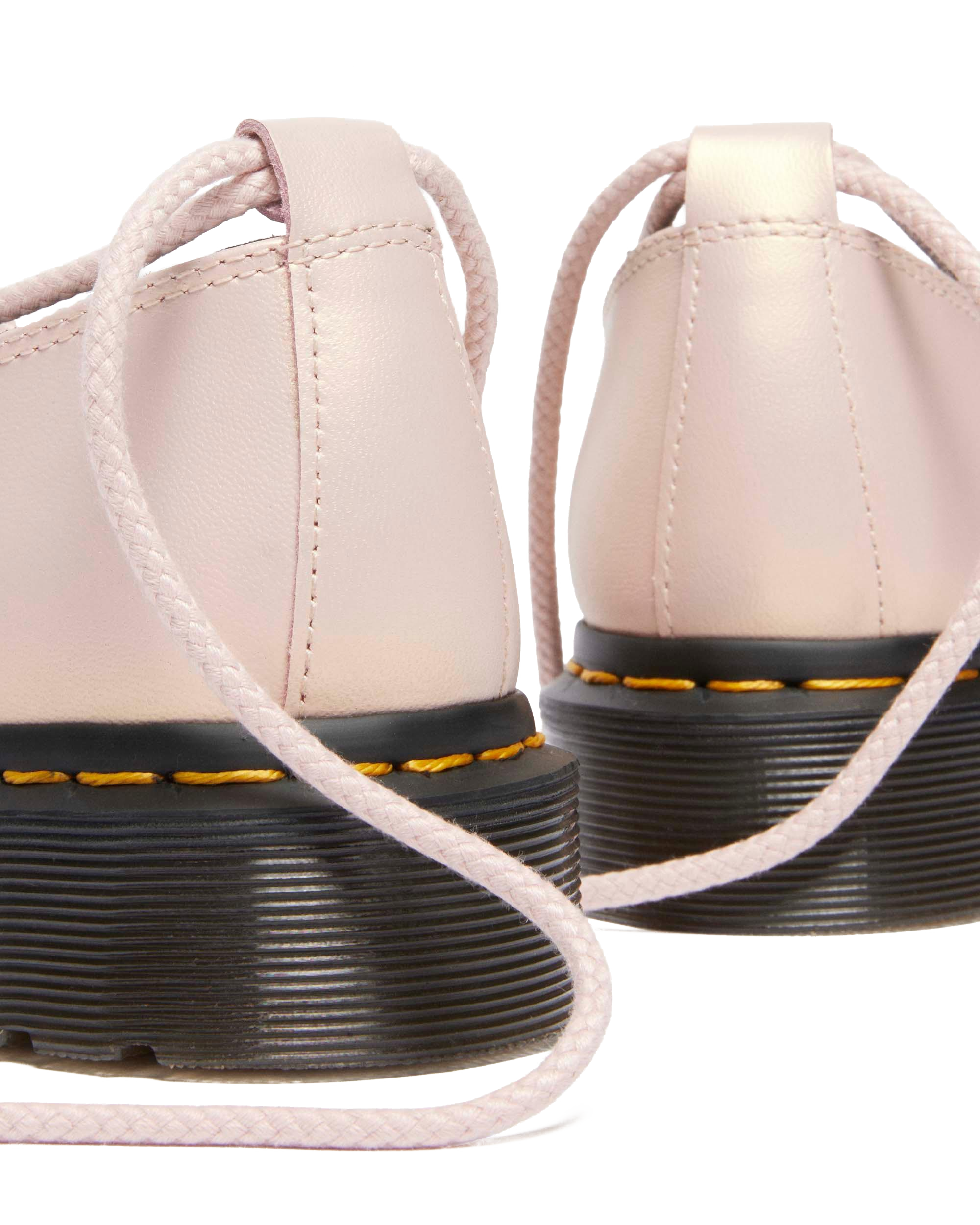 Elphie II iridescent leather ballet flats