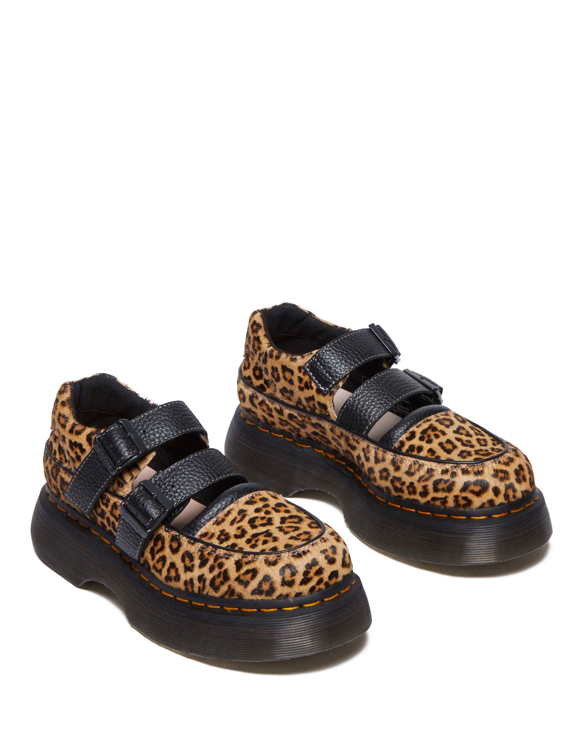 Buzz leopard Mary Jane shoes