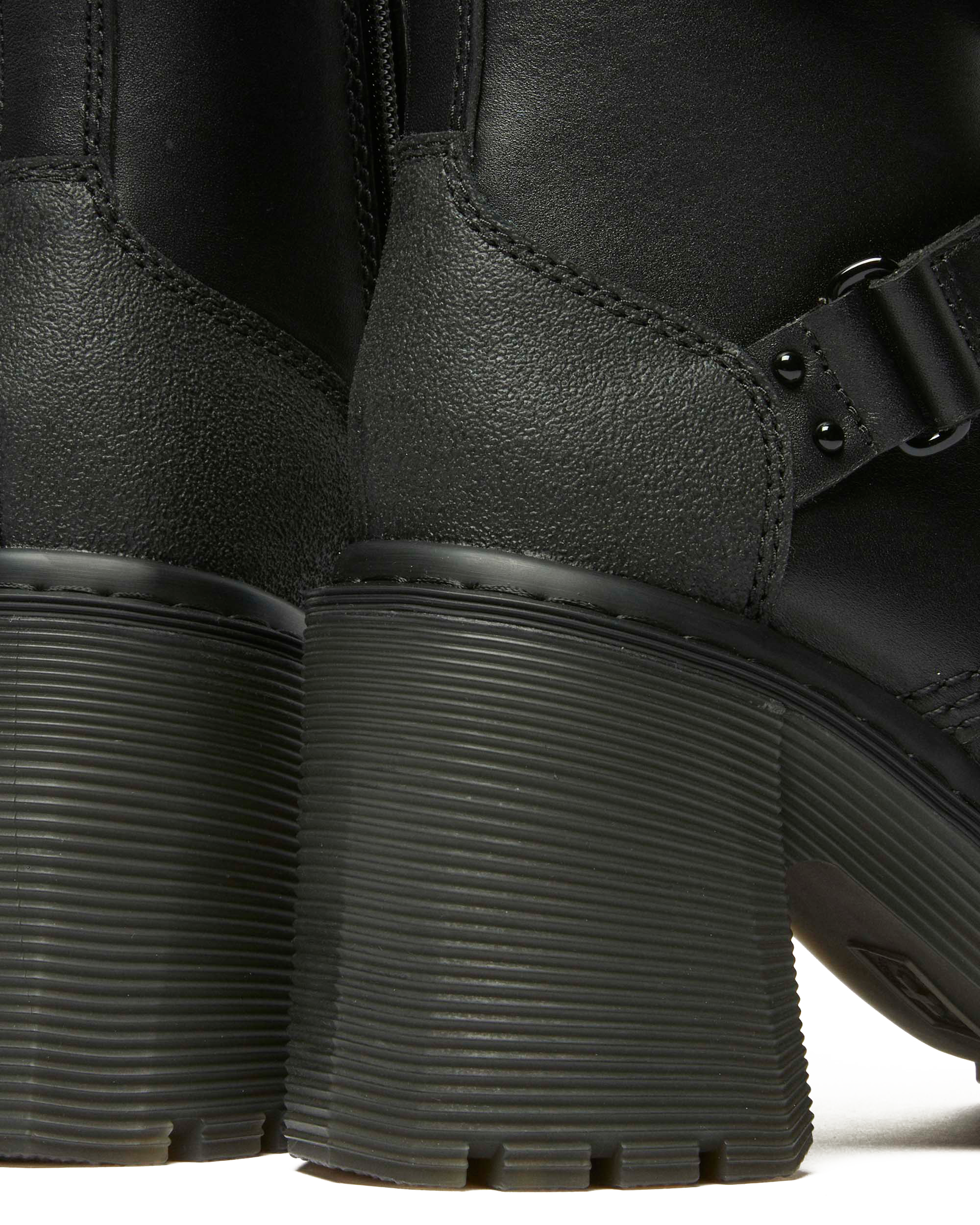 Chesney Tech Strap Eight Eye Heeled Boots
