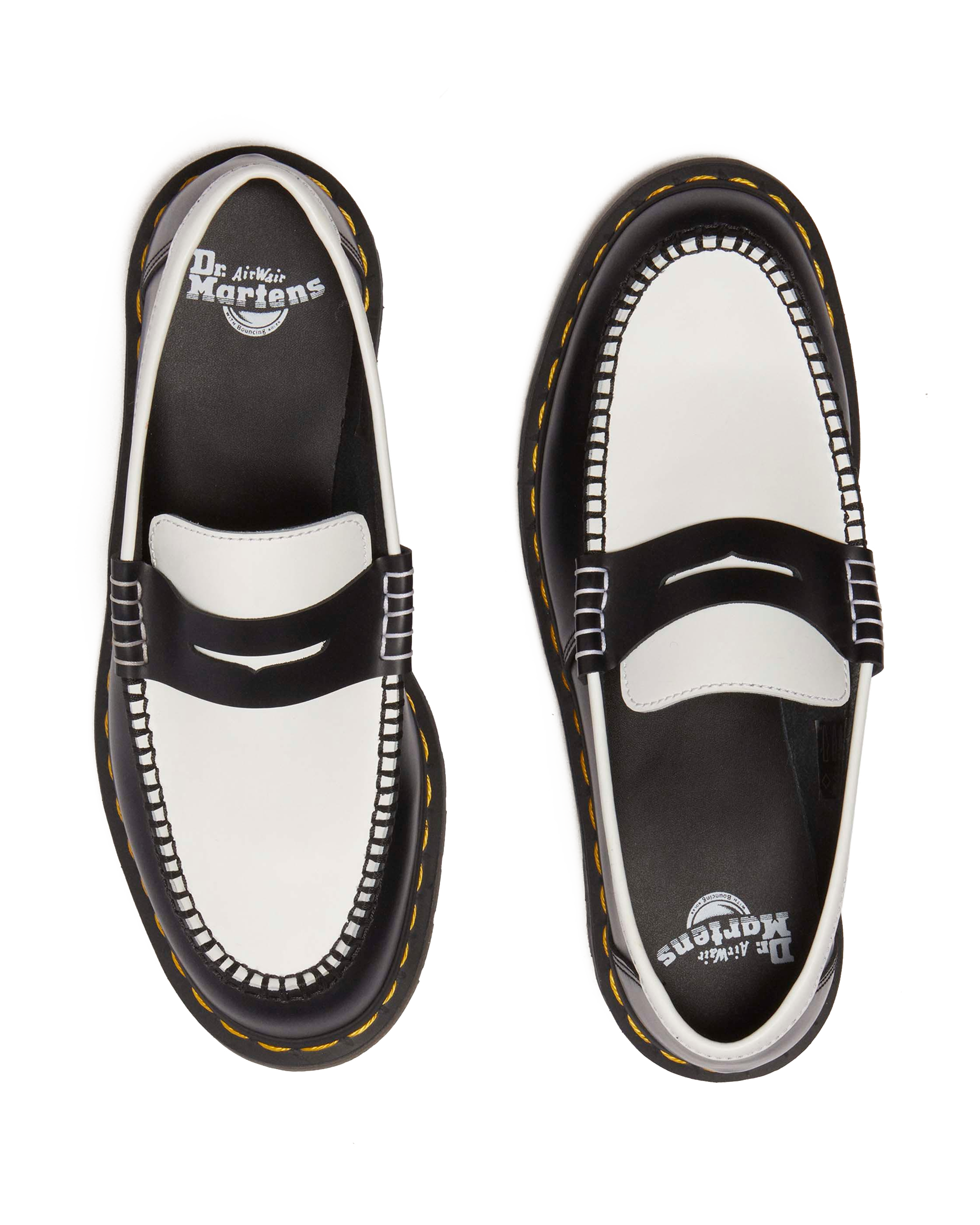 Penton two-tone Smooth leather loafers