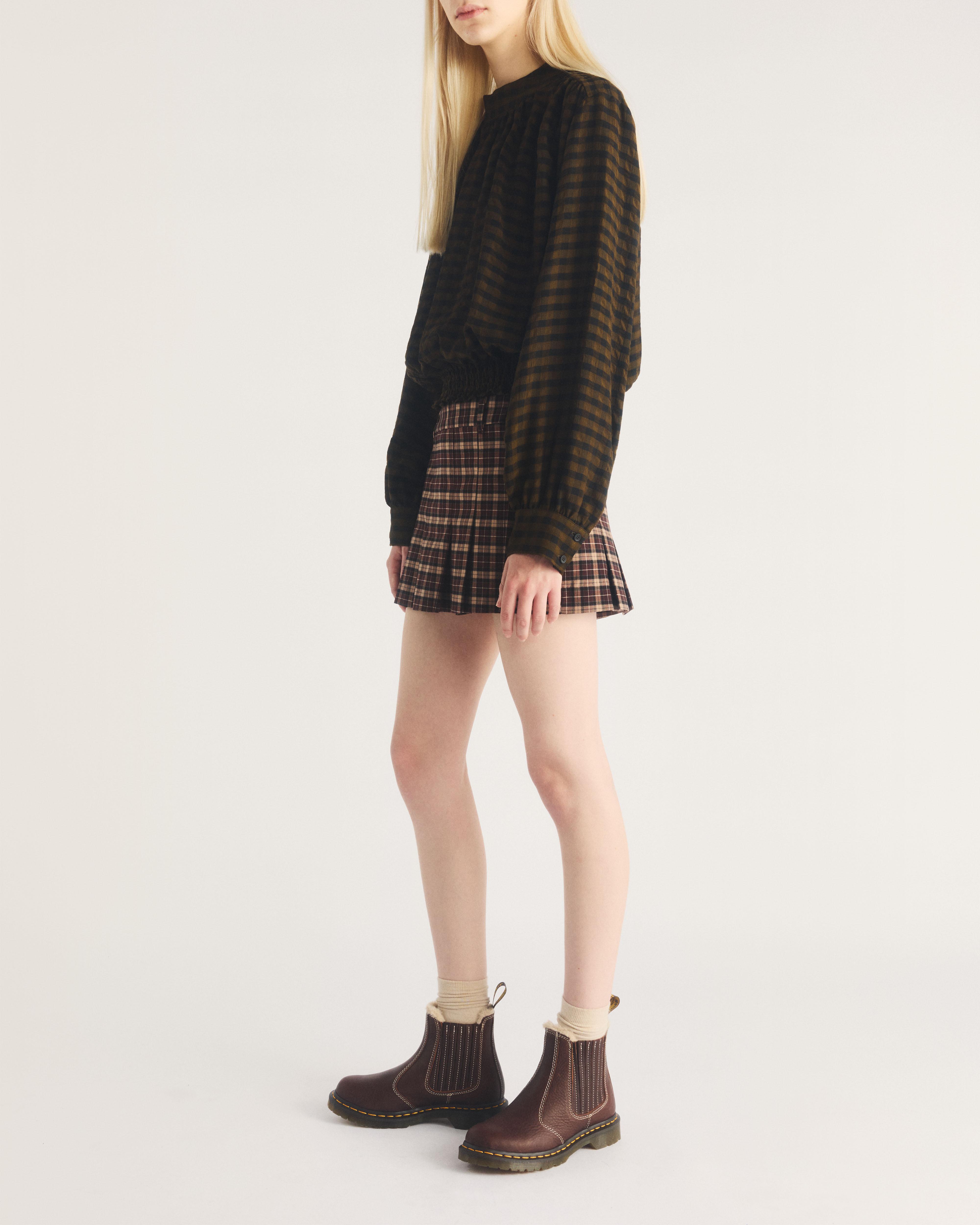 2976 Leonore II Faux Fur Lined Grizzly Leather Chelsea Boots