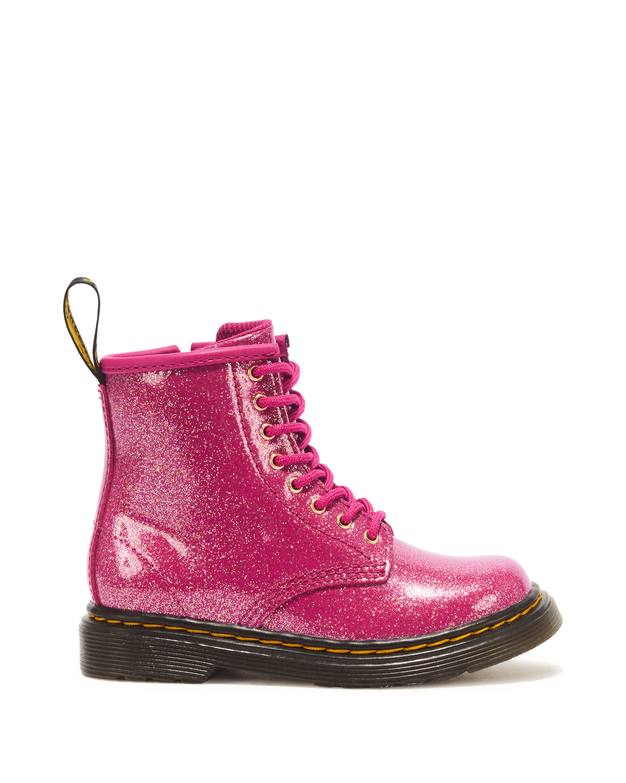 TODDLER 1460 GLITTER PATENT LEATHER  BOOTS