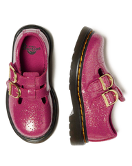 TODDLER 8065 GLITTER PATENT LEATHER  MARY JANE SHOES