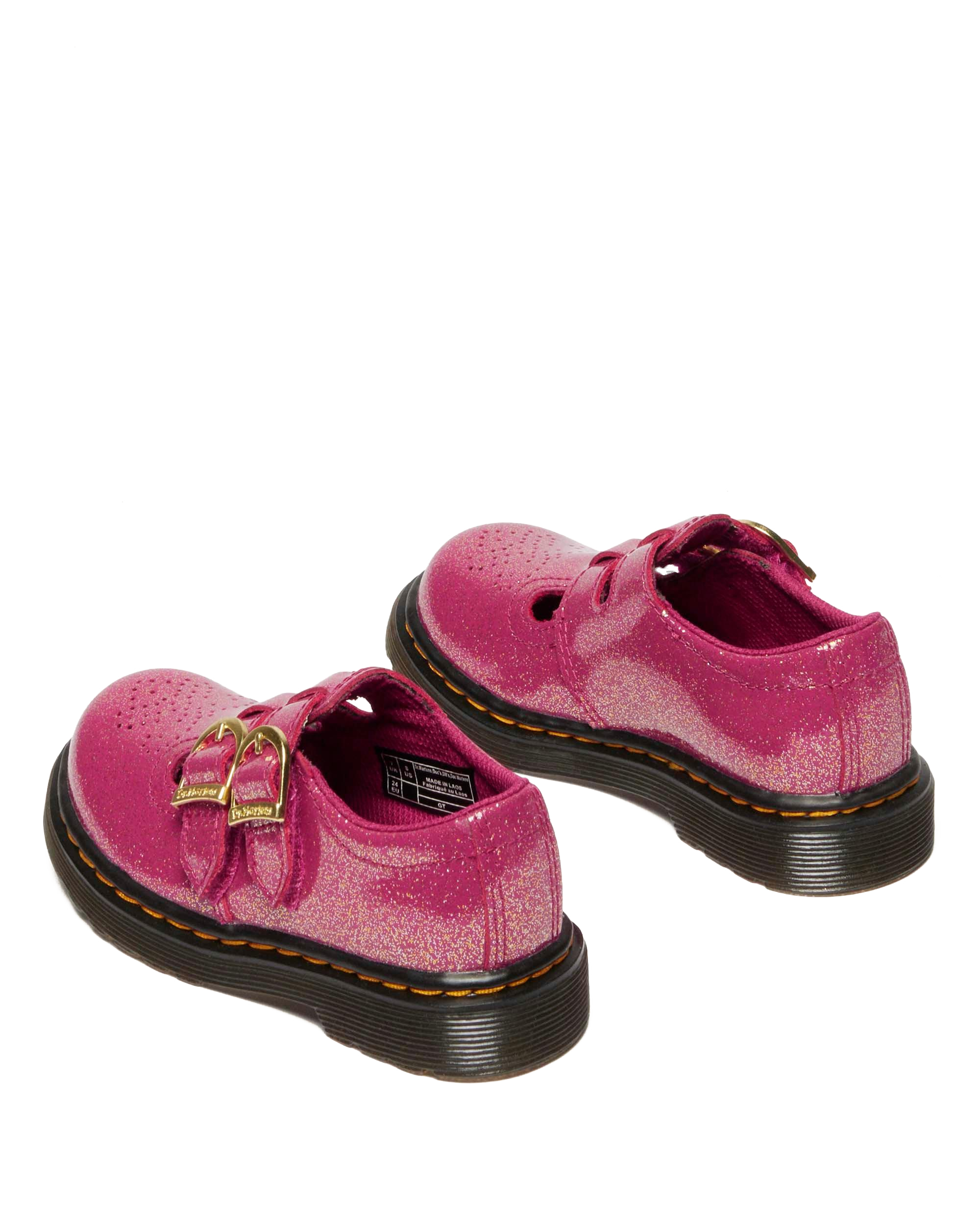 TODDLER 8065 GLITTER PATENT LEATHER  MARY JANE SHOES