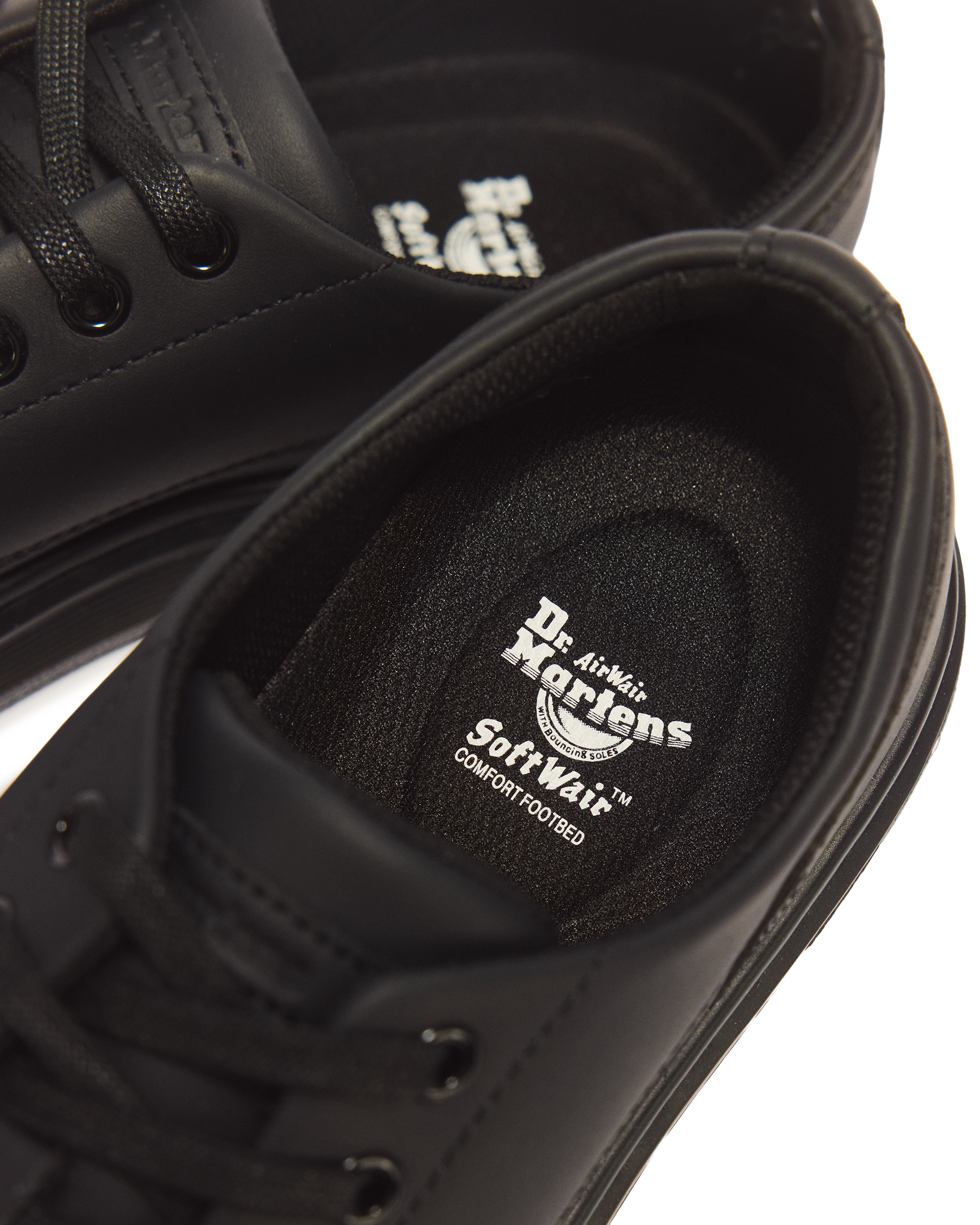 BROOKLINE 6-EYE NAPPA LEATHER SHOES