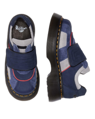 Buzz Strap Mixed Material Shoes