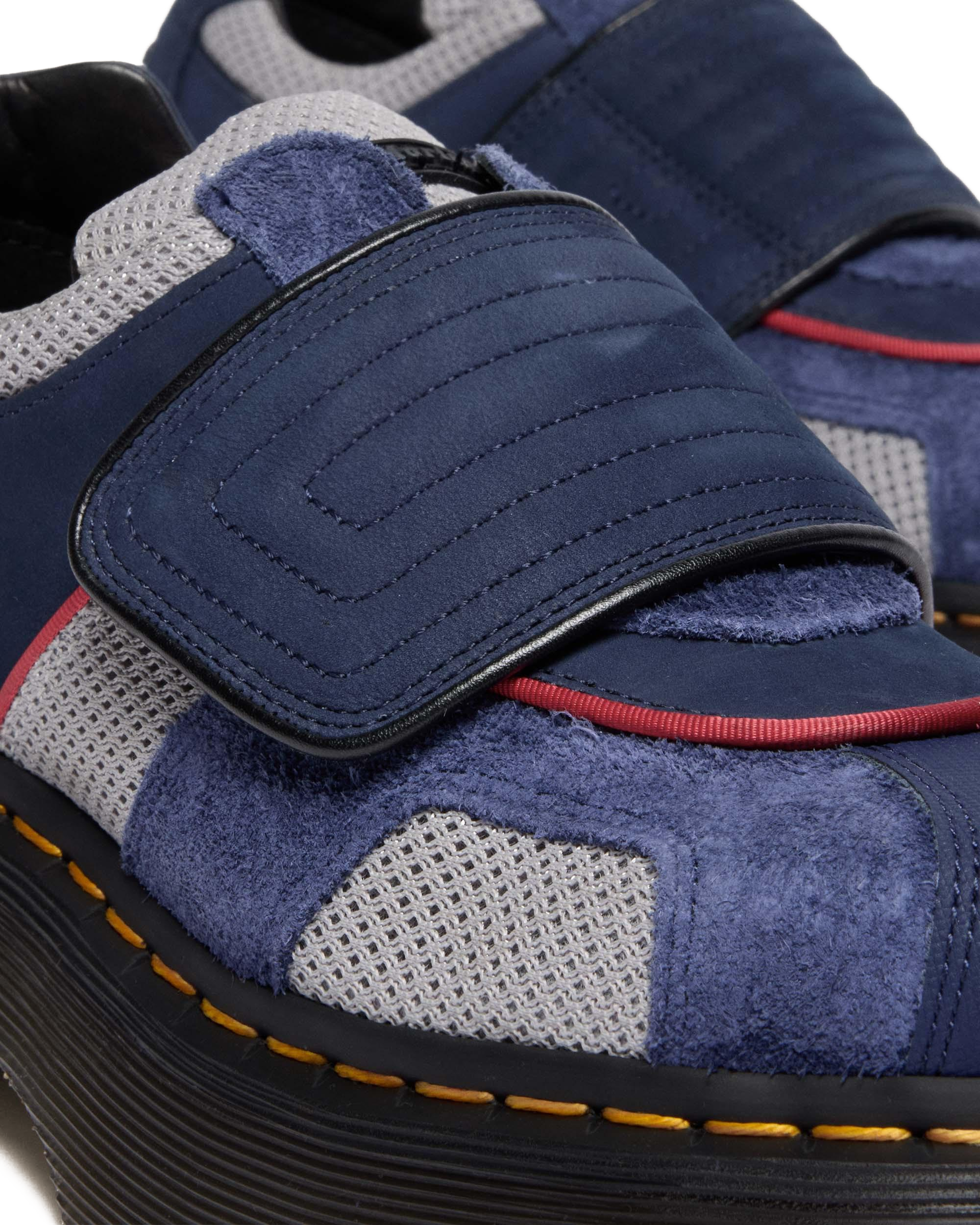 Buzz Strap Mixed Material Shoes