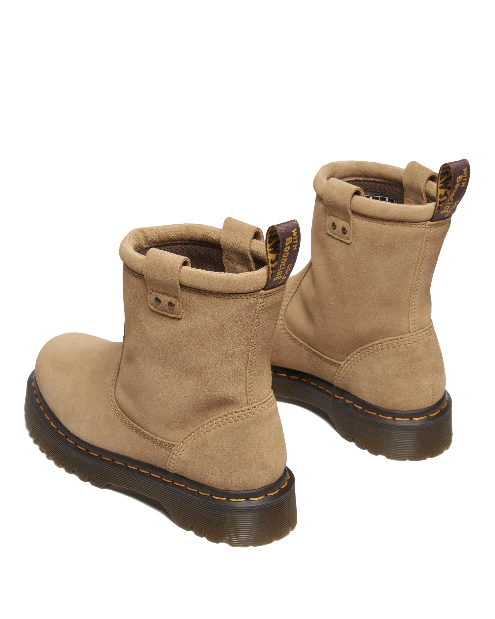 Anistone Lo suede biker boots
